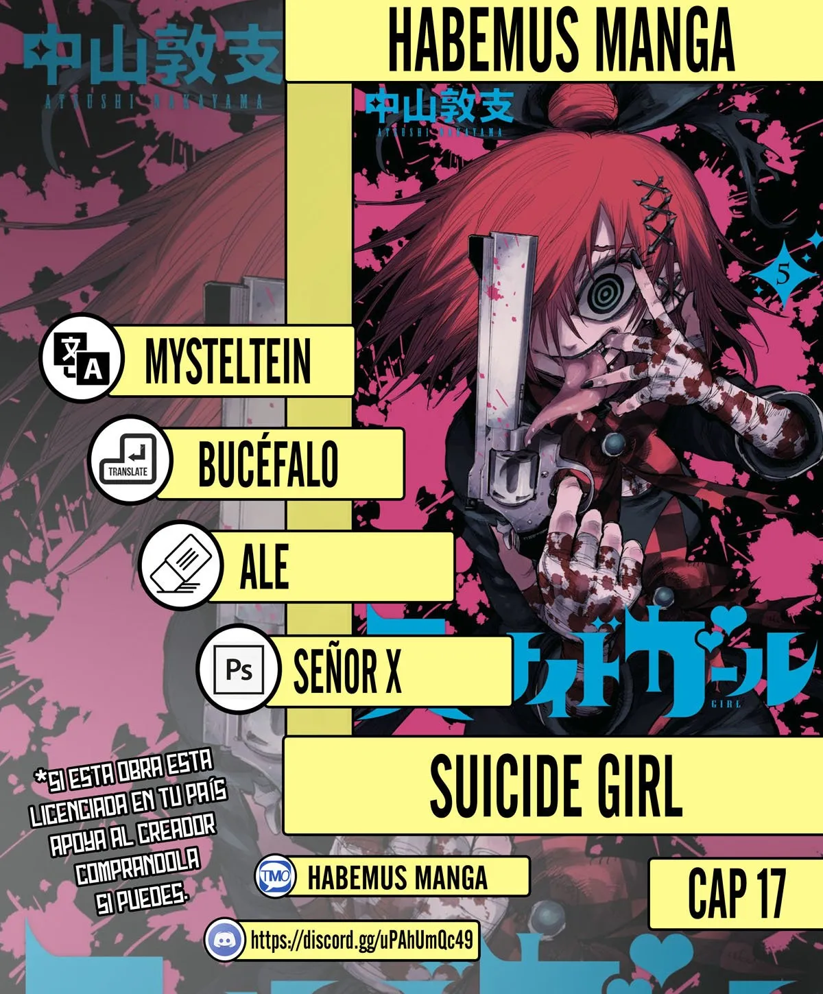 Suicide Girl Capítulo 17 en Línea - página 1