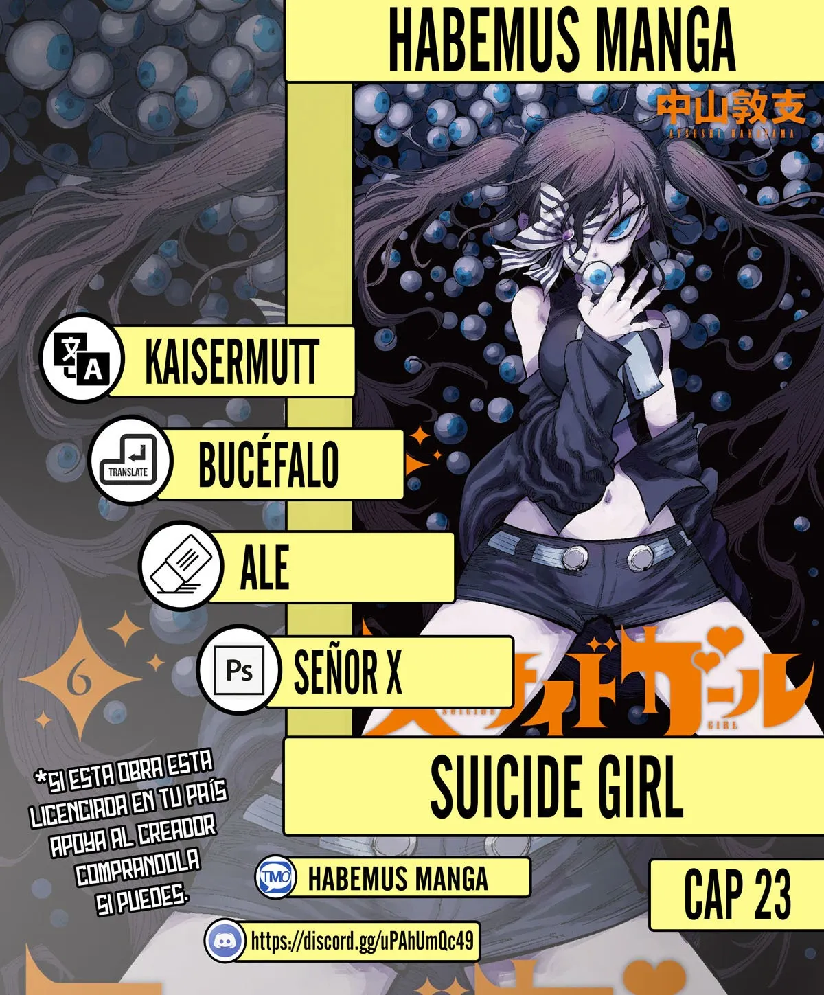Suicide Girl Capítulo 23 en Línea - página 1