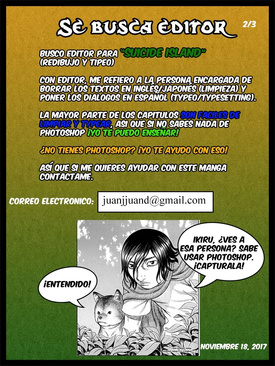 Suicide Island Capítulo 118 en Línea - página 1