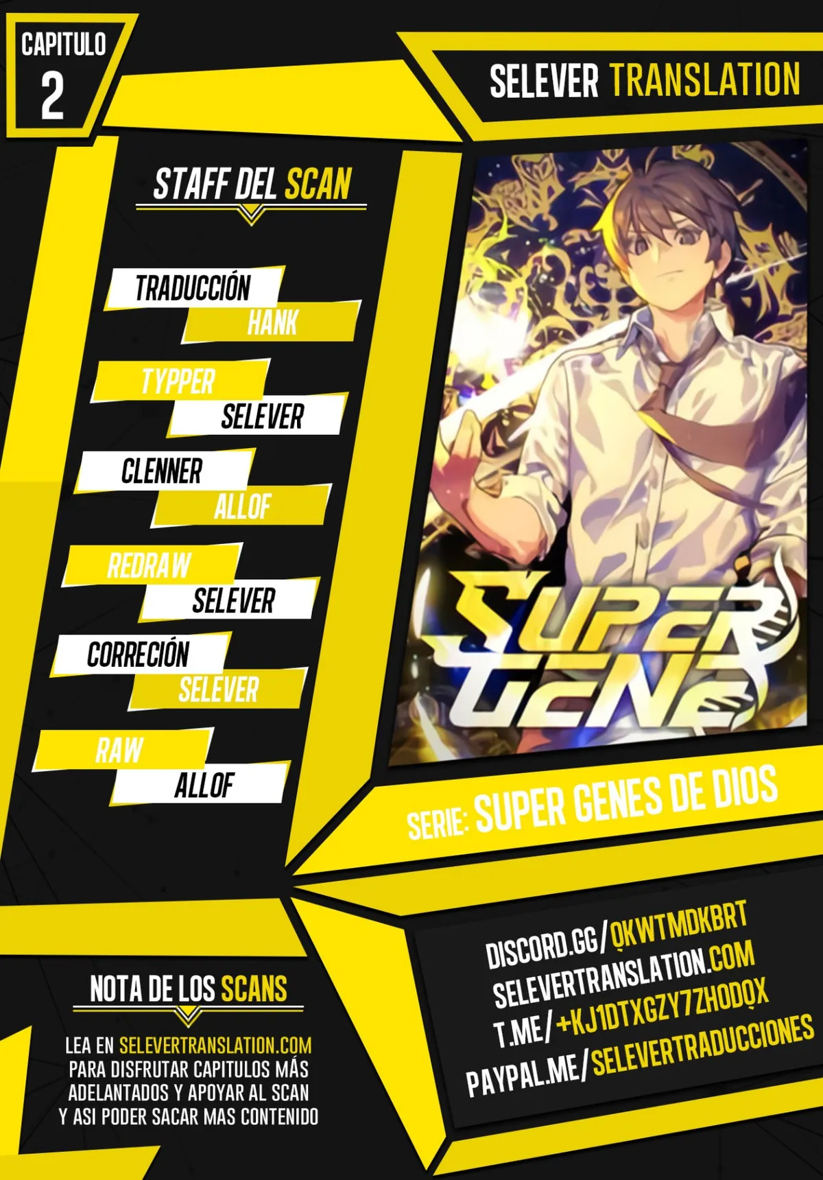 Super Genes de Dios Capítulo 2 en Línea - página 1