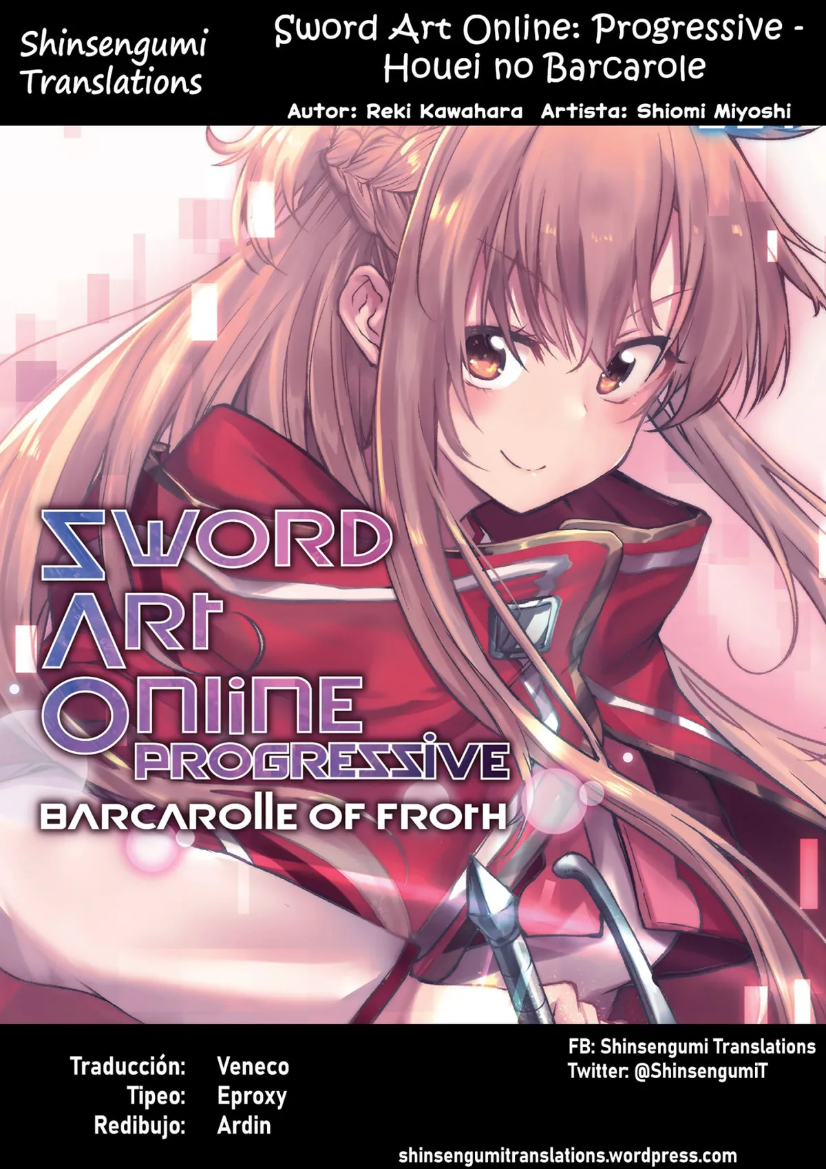 Sword Art Online: Progressive - Houei no Barcarole Capítulo 13 en Línea - página 1