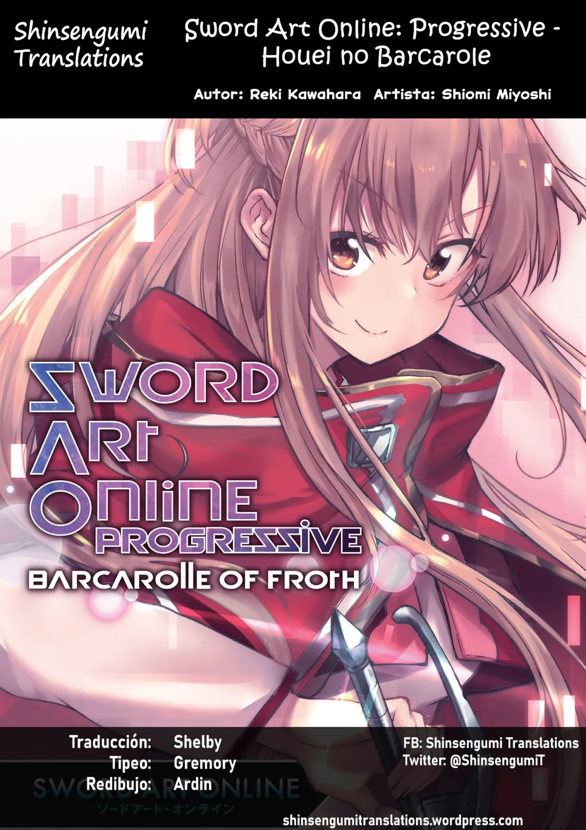 Sword Art Online: Progressive - Houei no Barcarole Capítulo 16 en Línea - página 1