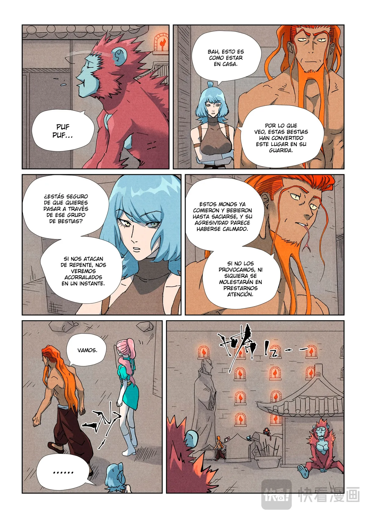 Tales of Demons and Gods Capítulo 518 en Línea - página 8