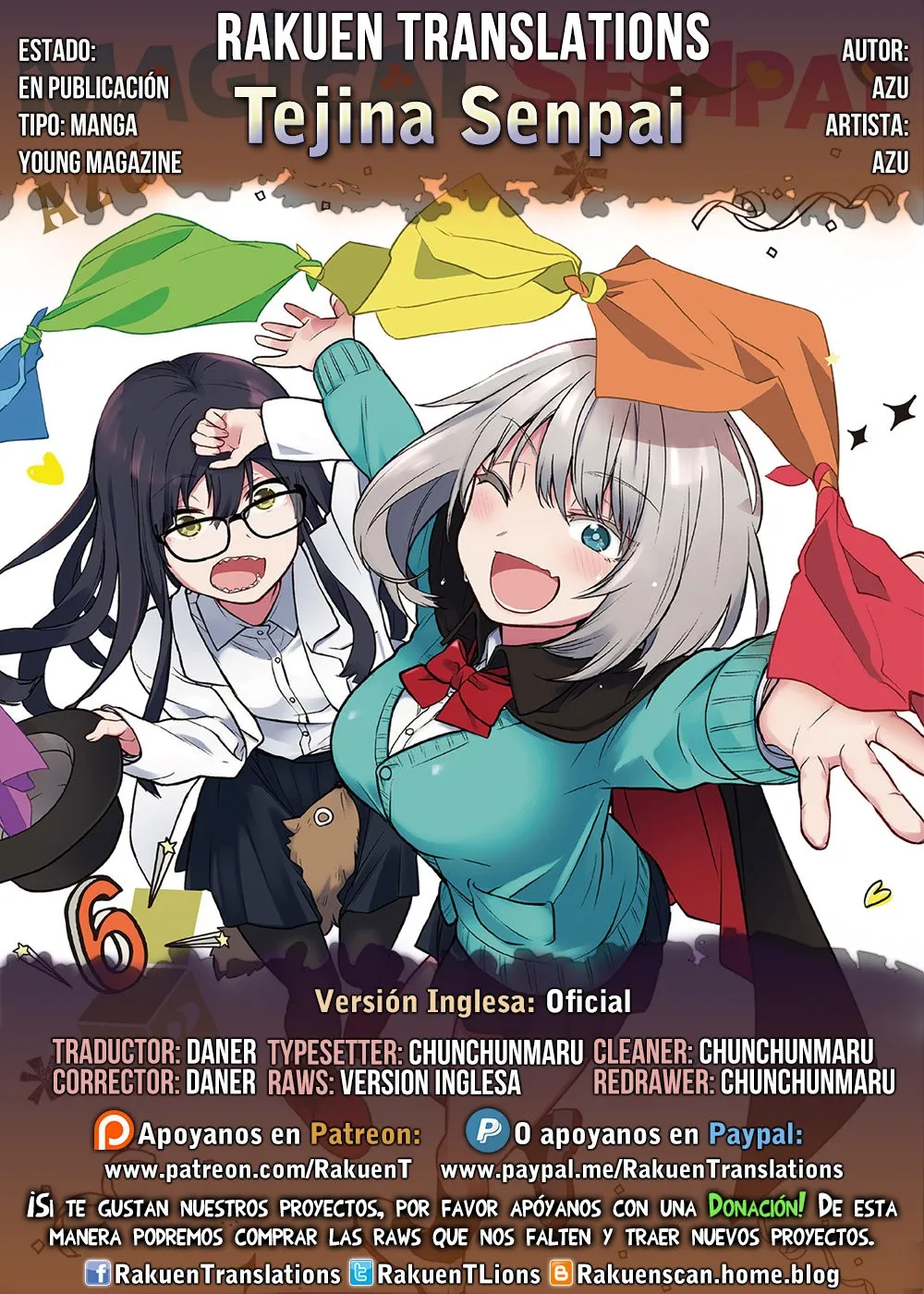 Tejina Senpai Capítulo 102 en Línea - página 1