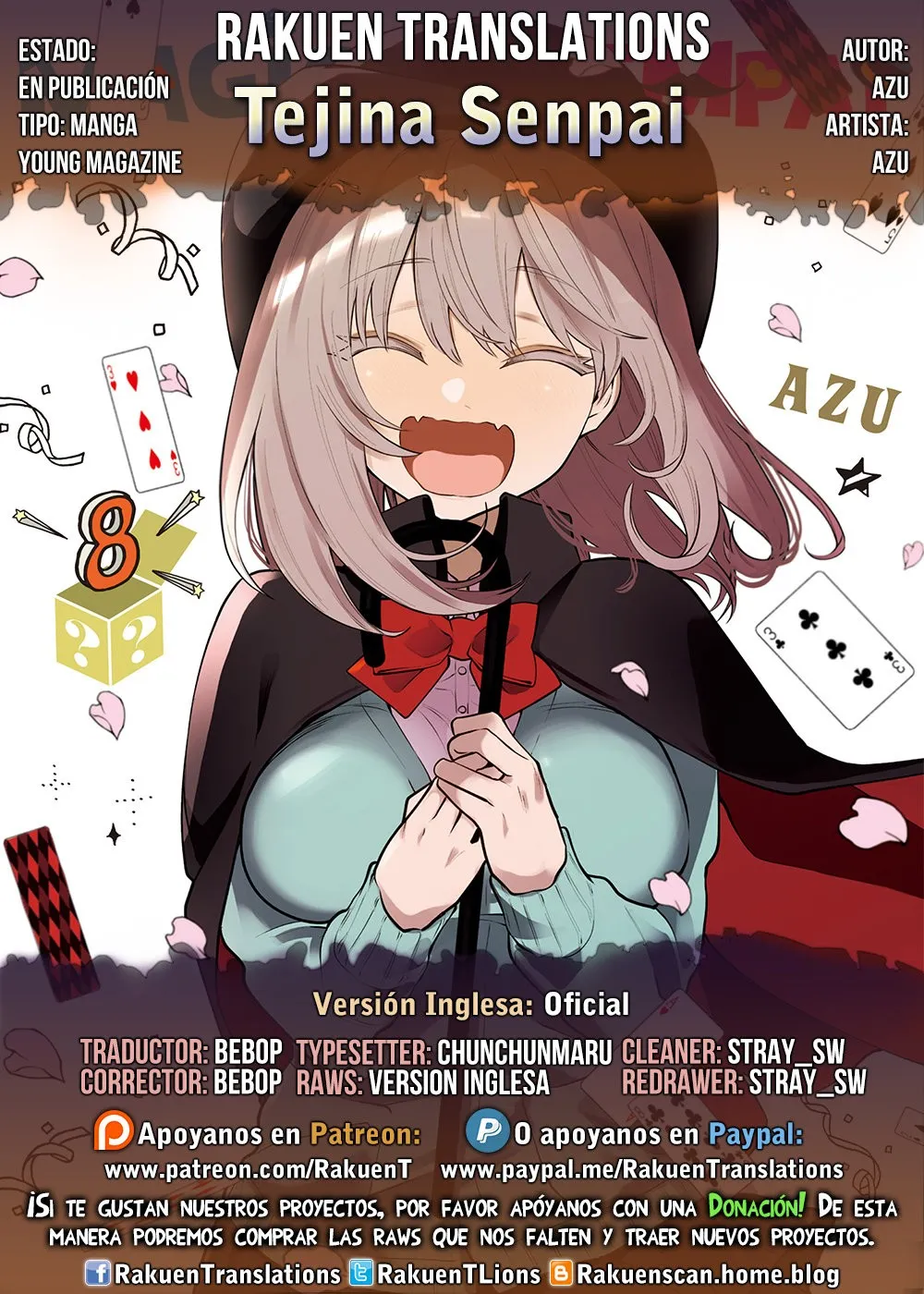 Tejina Senpai Capítulo 114 en Línea - página 1