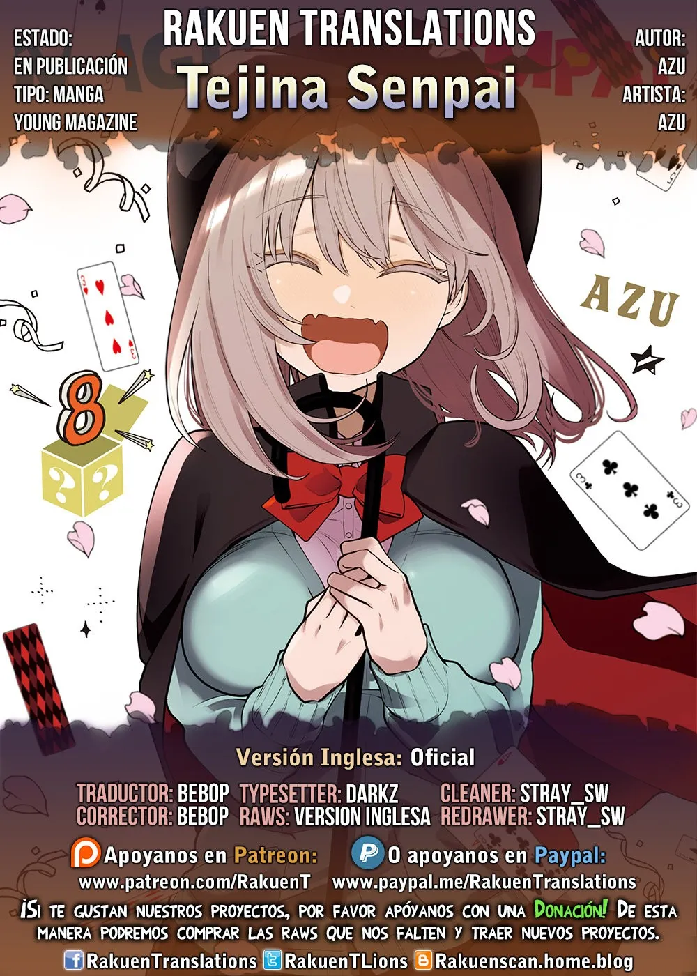 Tejina Senpai Capítulo 124 en Línea - página 1