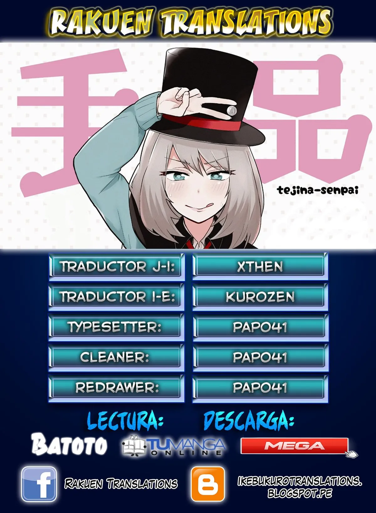 Tejina Senpai Capítulo 22 en Línea - página 1