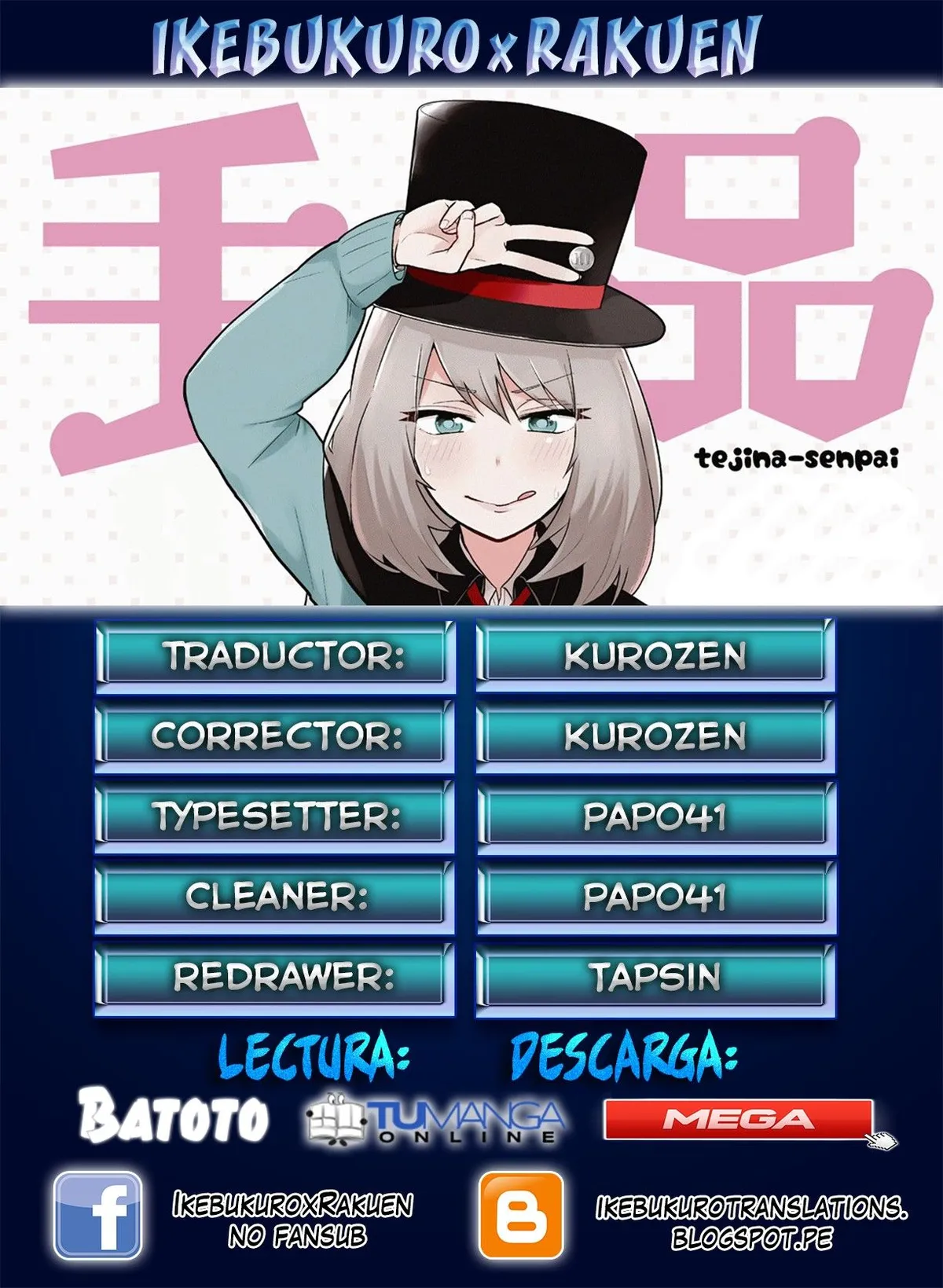 Tejina Senpai Capítulo 3 en Línea - página 1