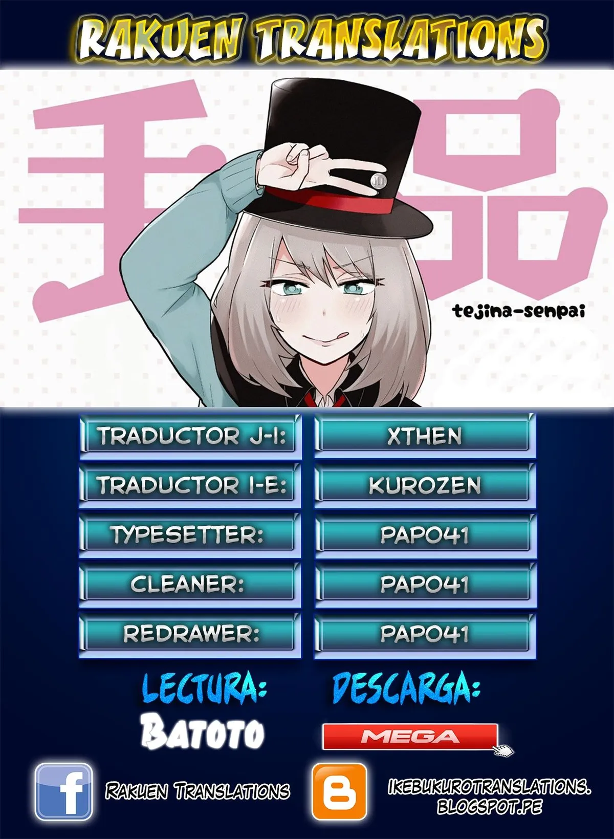 Tejina Senpai Capítulo 31 en Línea - página 1