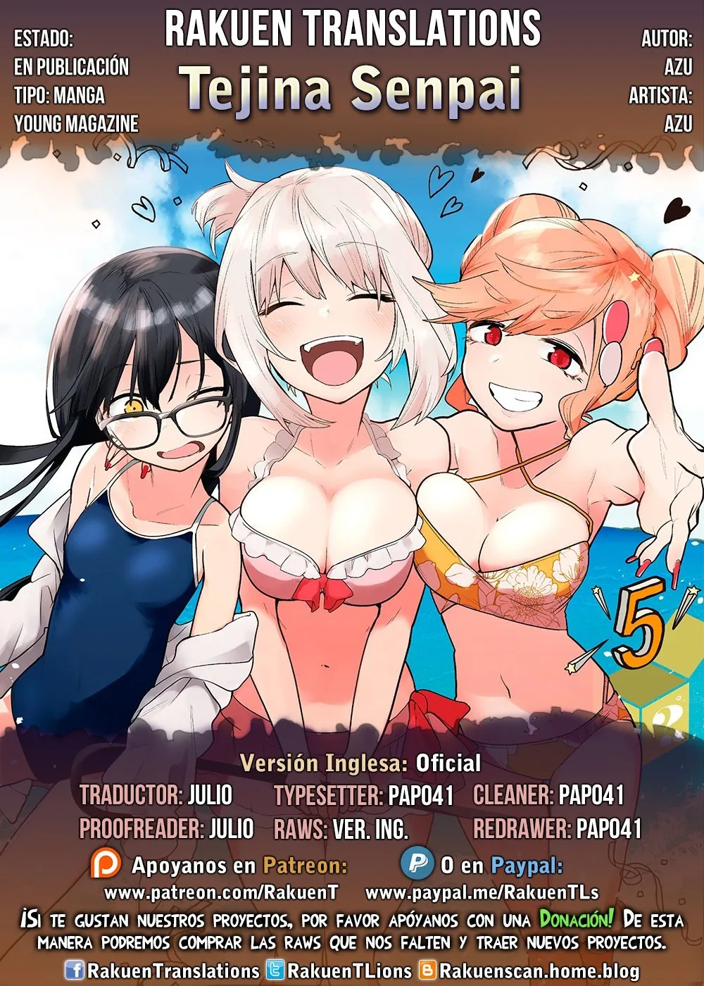 Tejina Senpai Capítulo 63 en Línea - página 1