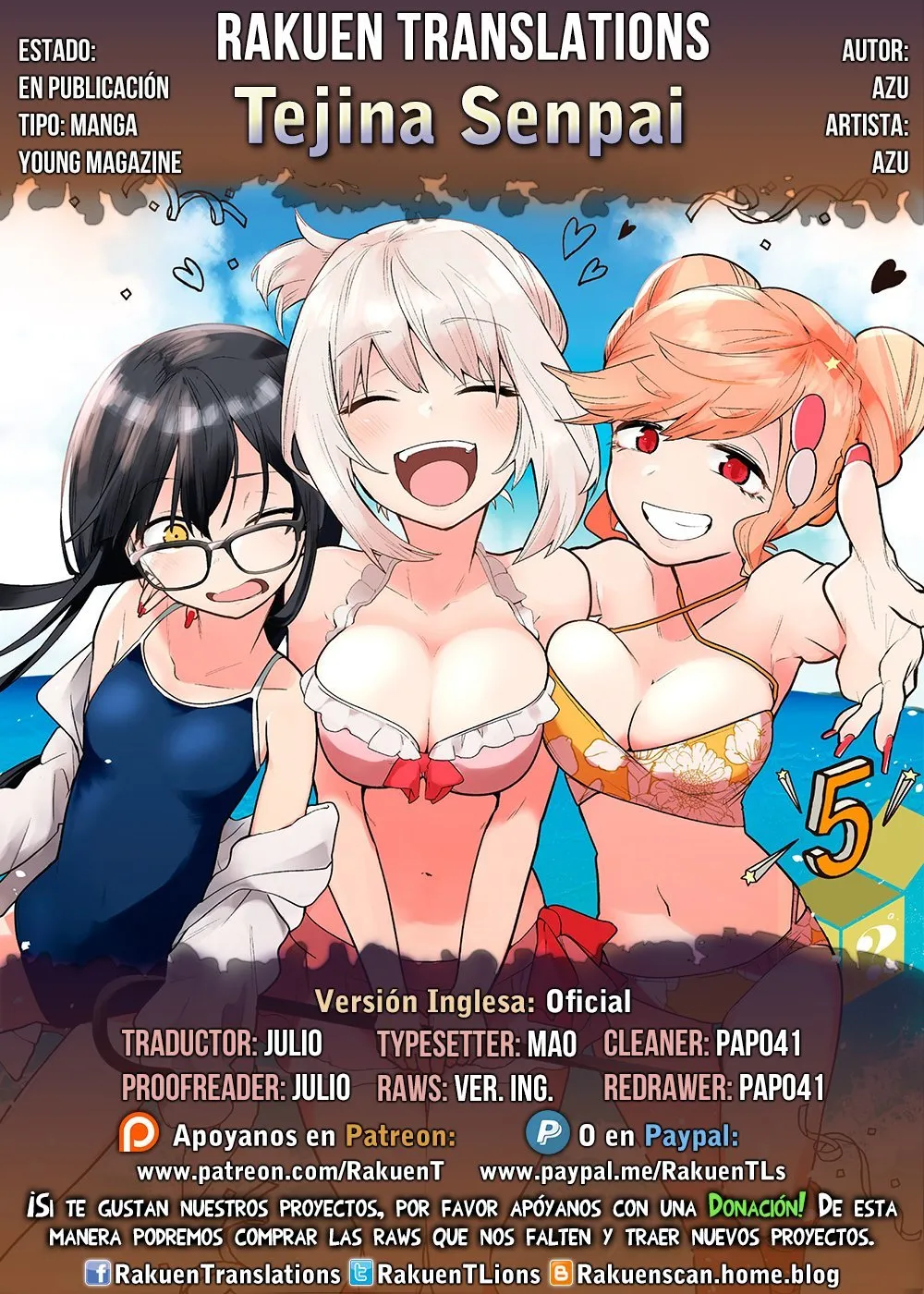 Tejina Senpai Capítulo 70 en Línea - página 1