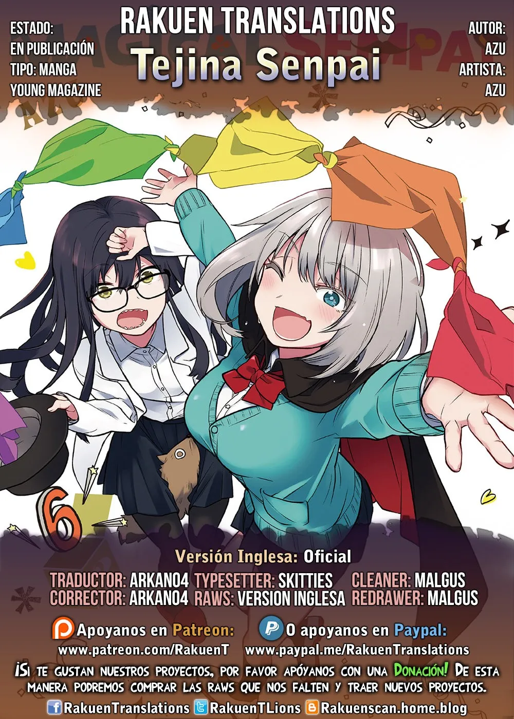 Tejina Senpai Capítulo 91 en Línea - página 1
