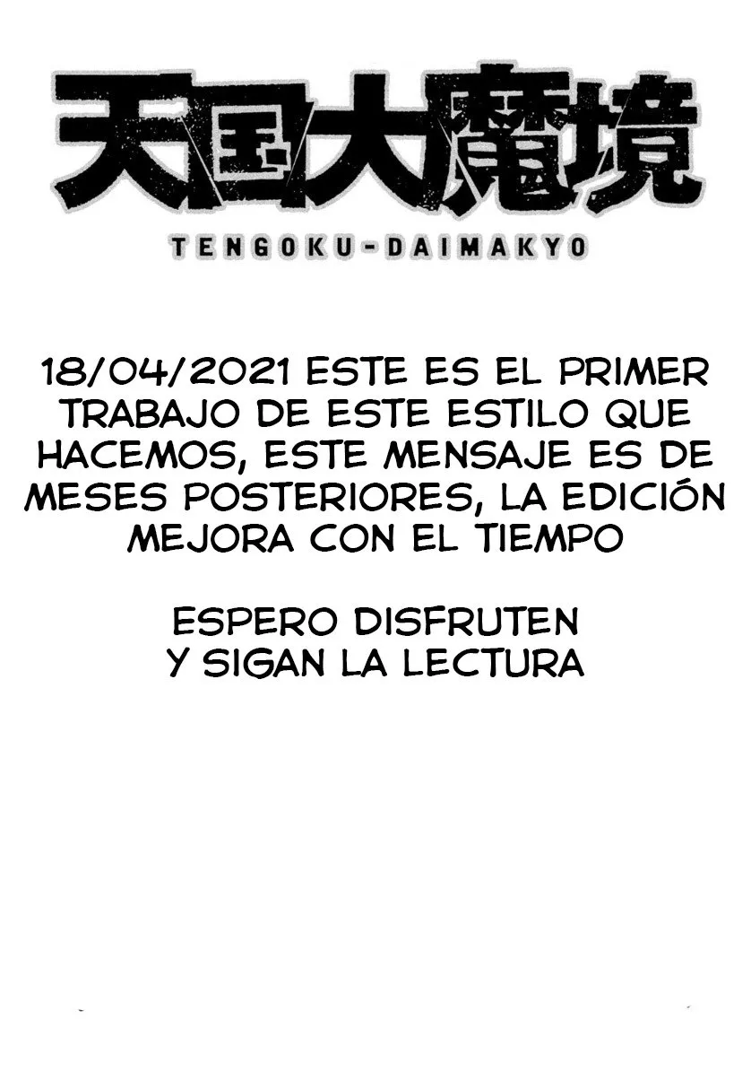 Tengoku Daimakyō Capítulo 11 en Línea - página 1