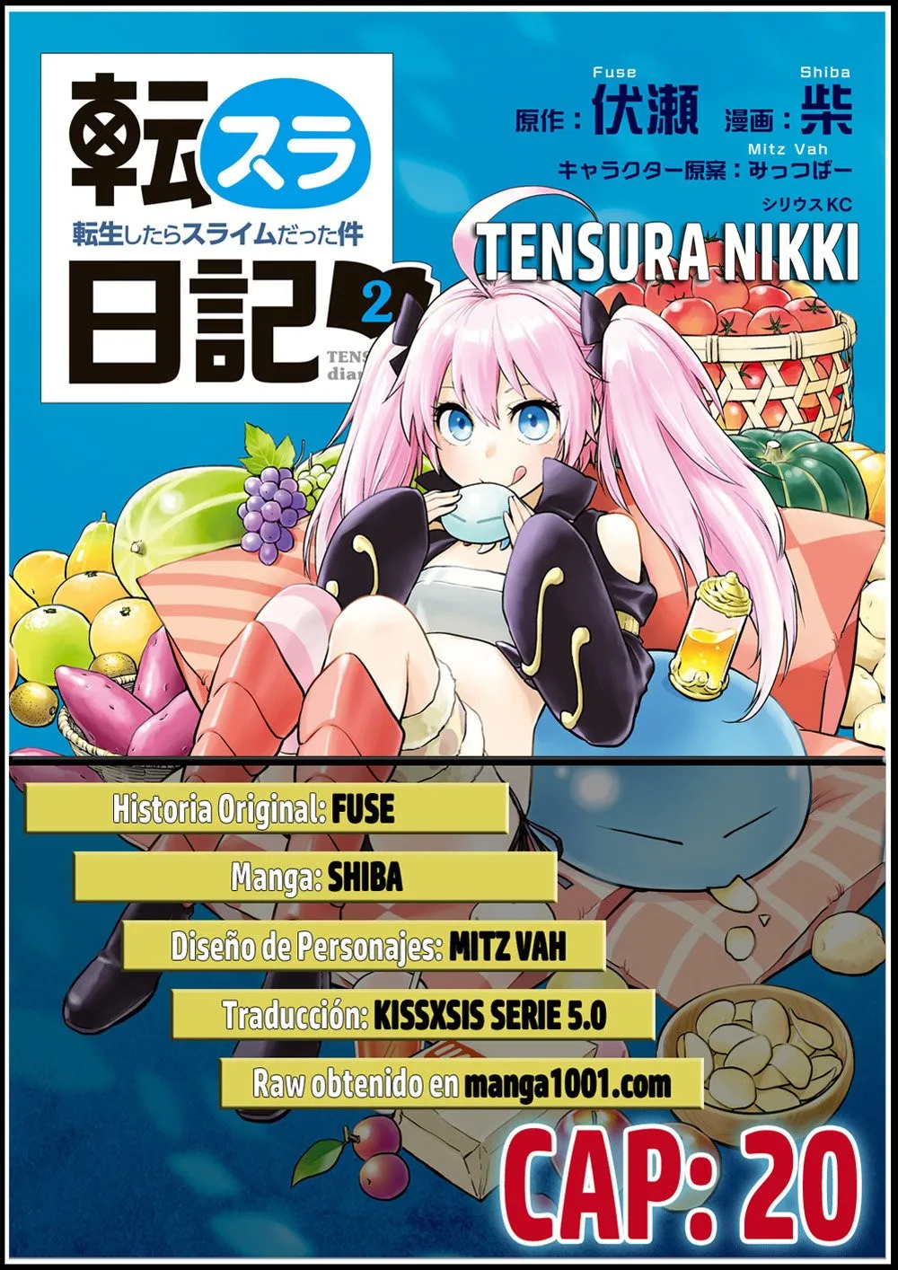 Tensura Nikki Tensei Shitara Slime Datta Ken Capítulo 20 en Línea - página 1