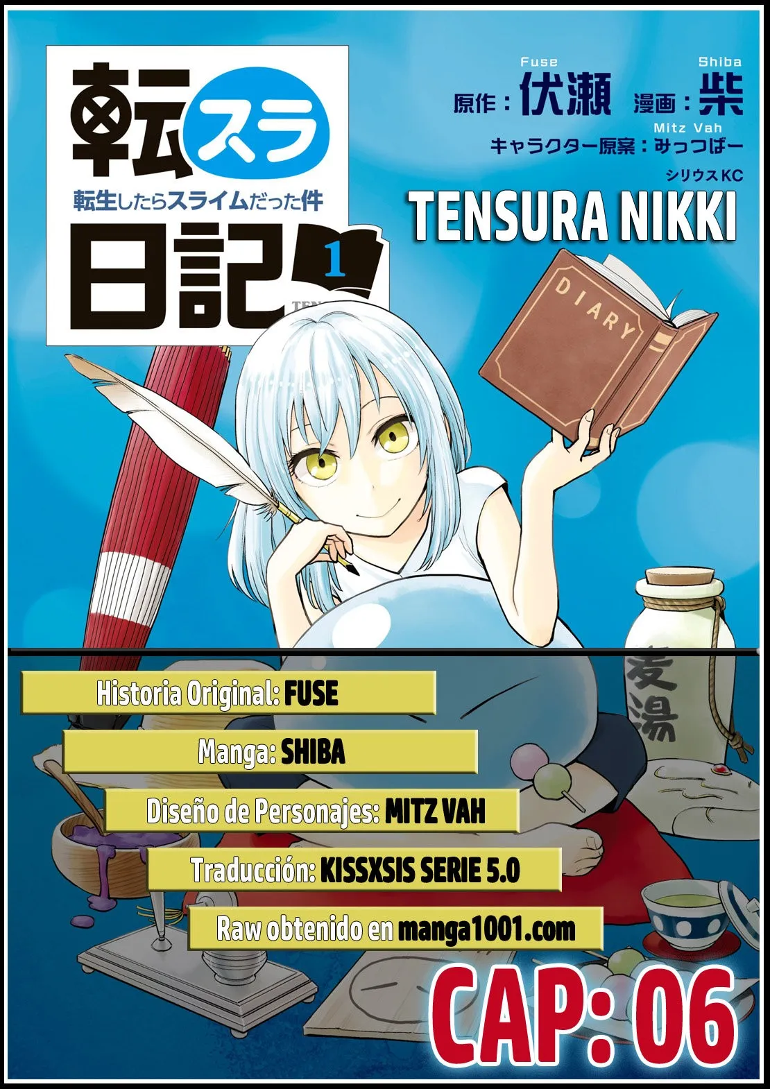 Tensura Nikki Tensei Shitara Slime Datta Ken Capítulo 6 en Línea - página 1