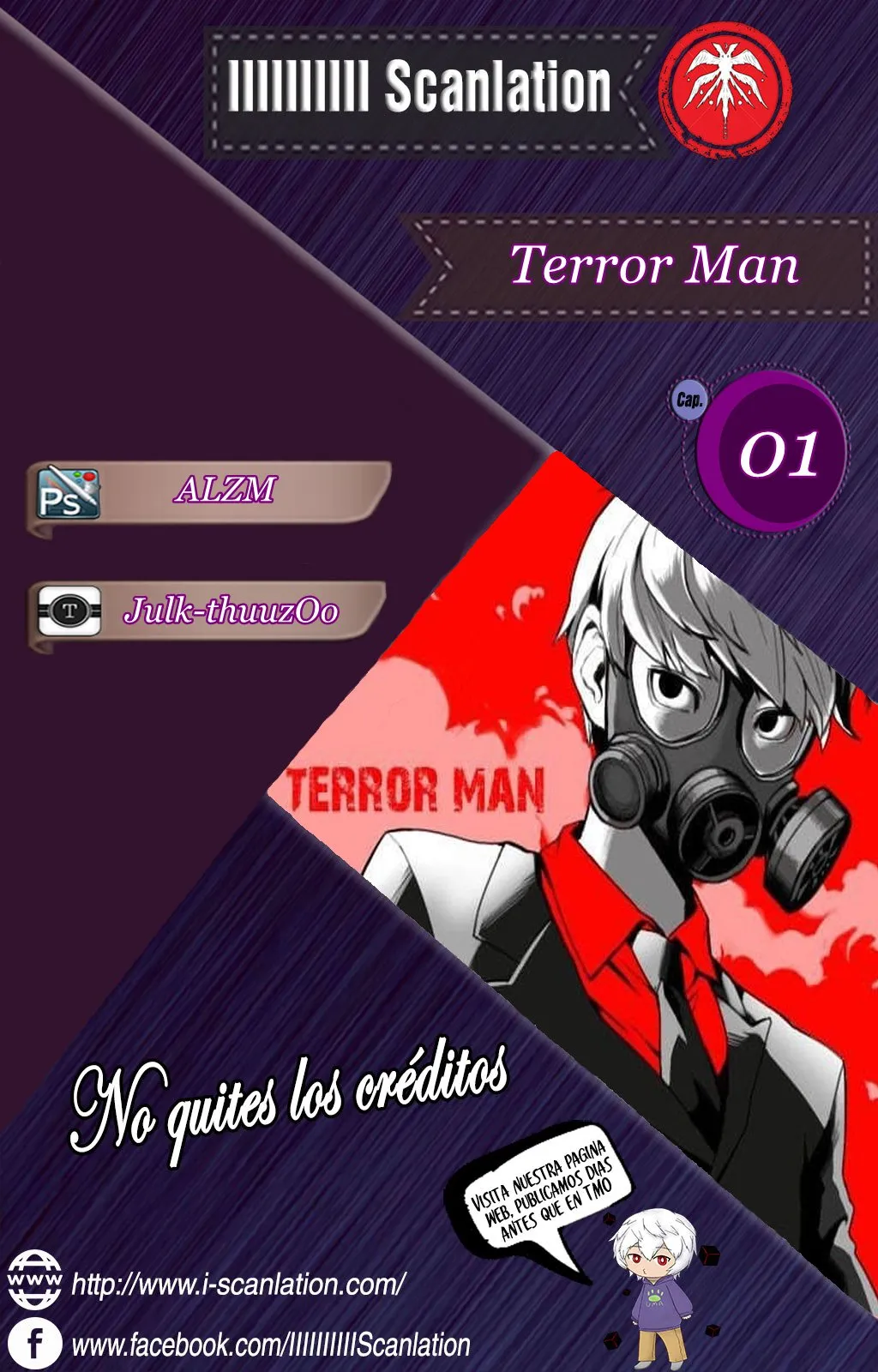 Terror Man Capítulo 1 en Línea - página 2