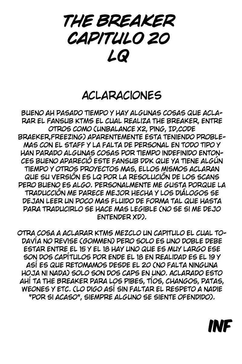 The Breaker Capítulo 20 en Línea - página 1