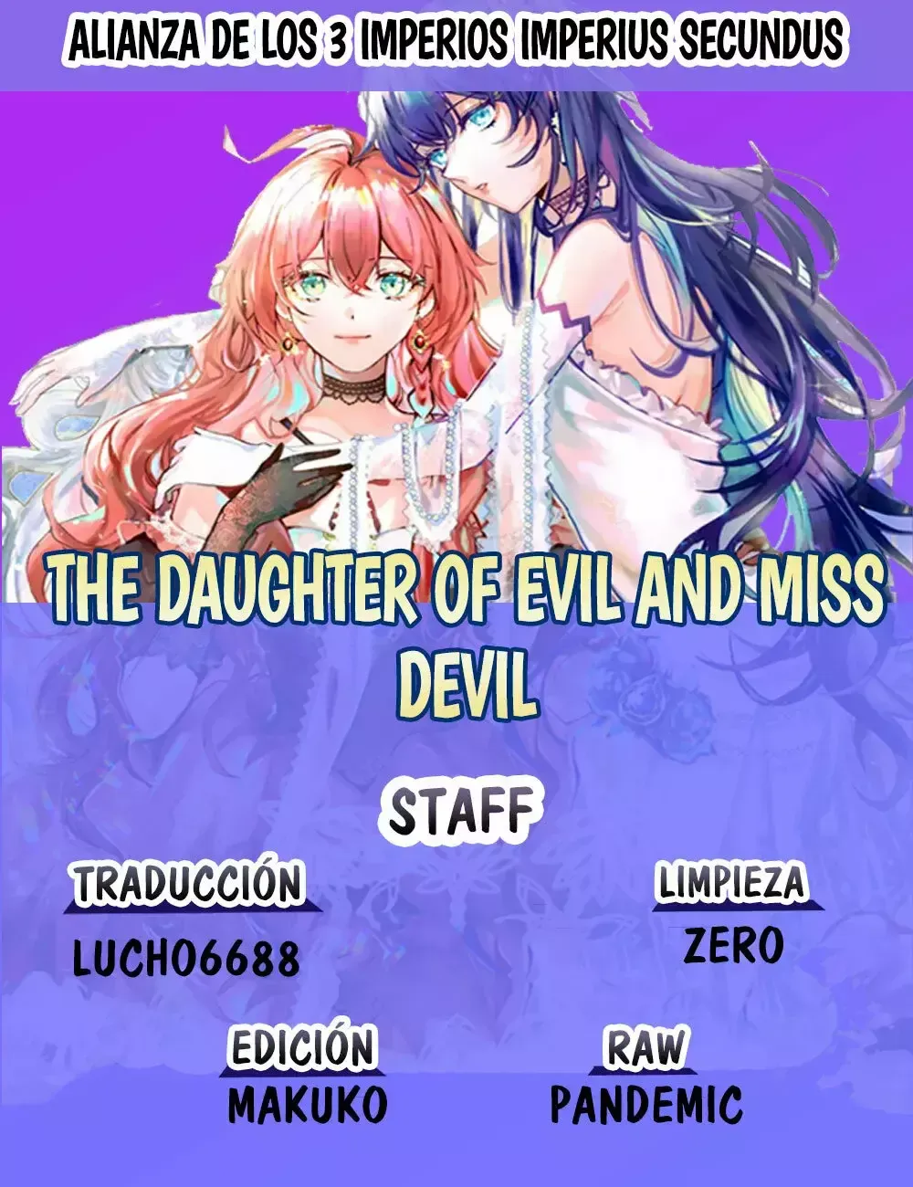 The Daughter of Evil and Miss Devil Capítulo 3 en Línea - página 1