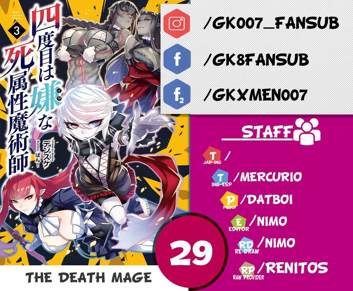 The Death Mage that doesn’t want a fourth time Capítulo 29 en Línea - página 1