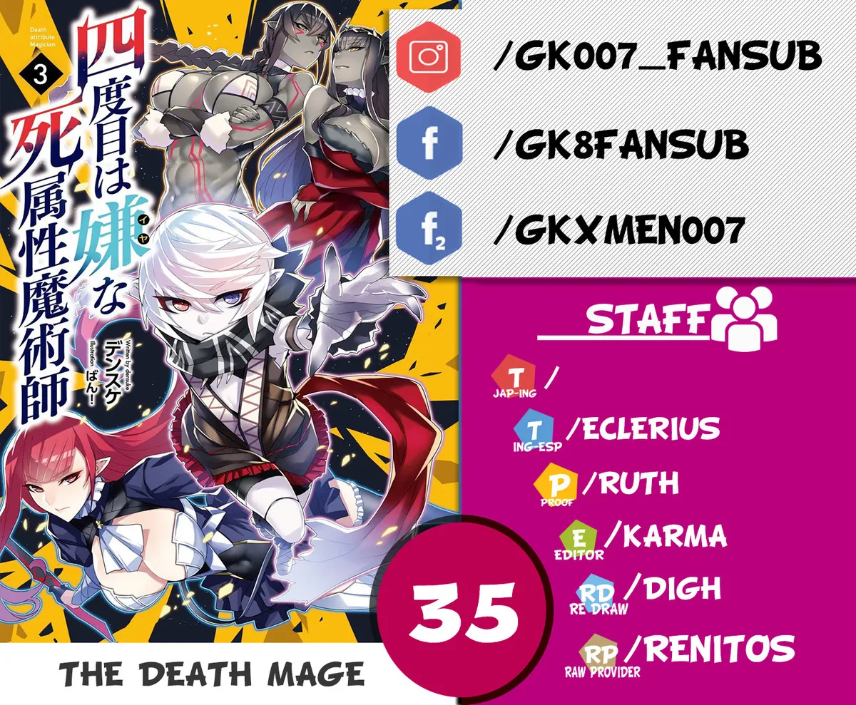 The Death Mage that doesn’t want a fourth time Capítulo 35 en Línea - página 1