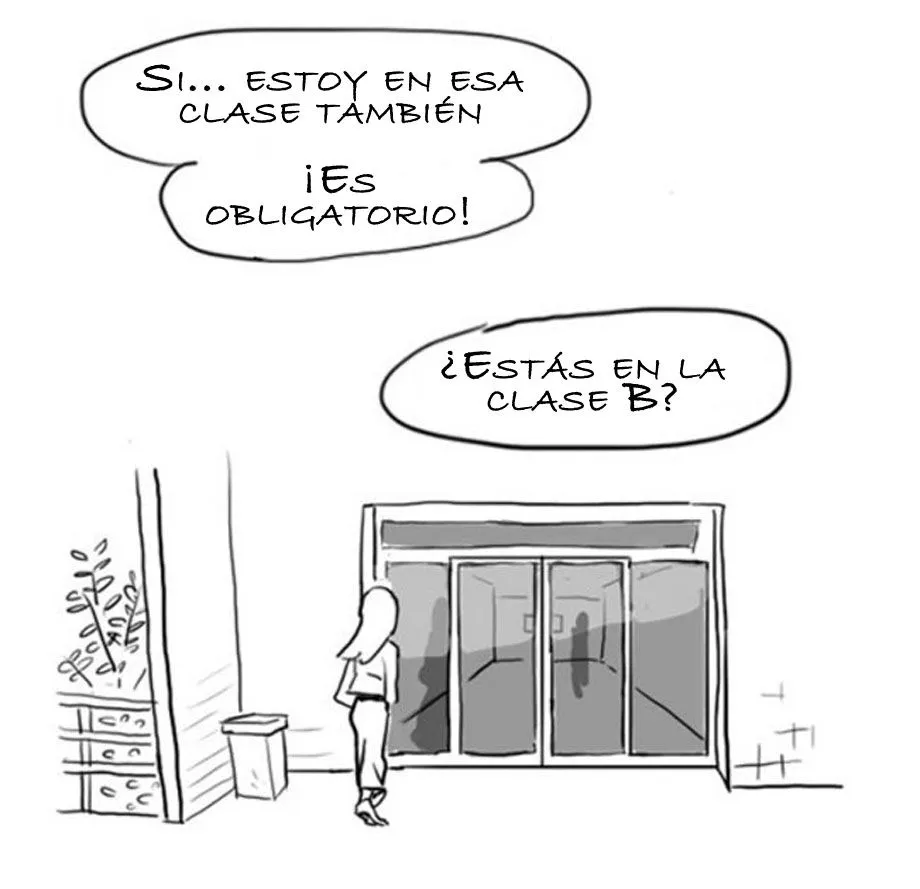 The girl from class Capítulo 0 en Línea - página 4