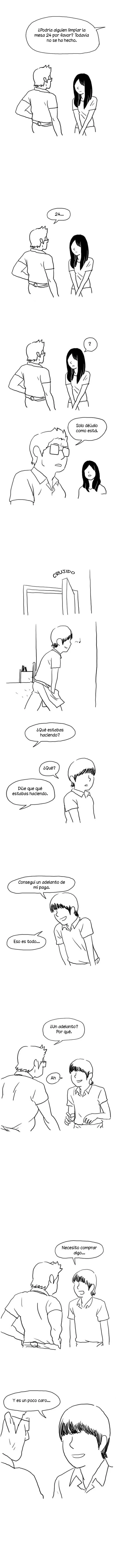The girl from class Capítulo 17 en Línea - página 8