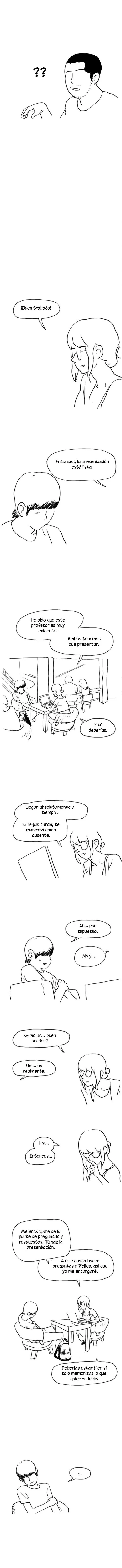 The girl from class Capítulo 17 en Línea - página 13