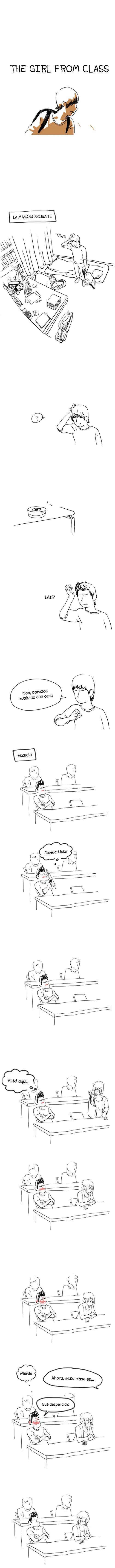 The girl from class Capítulo 2 en Línea - página 1