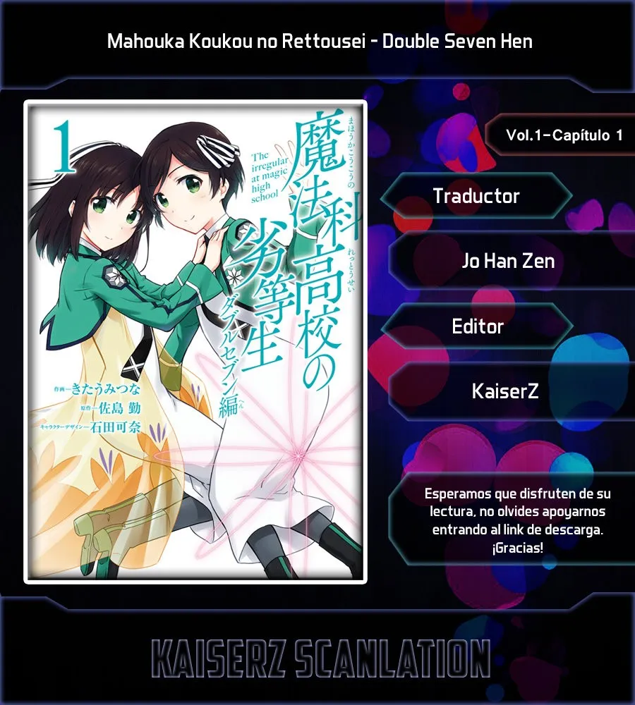 The Irregular at a Magic High School: Double Seven Arc Capítulo 1 en Línea - página 1