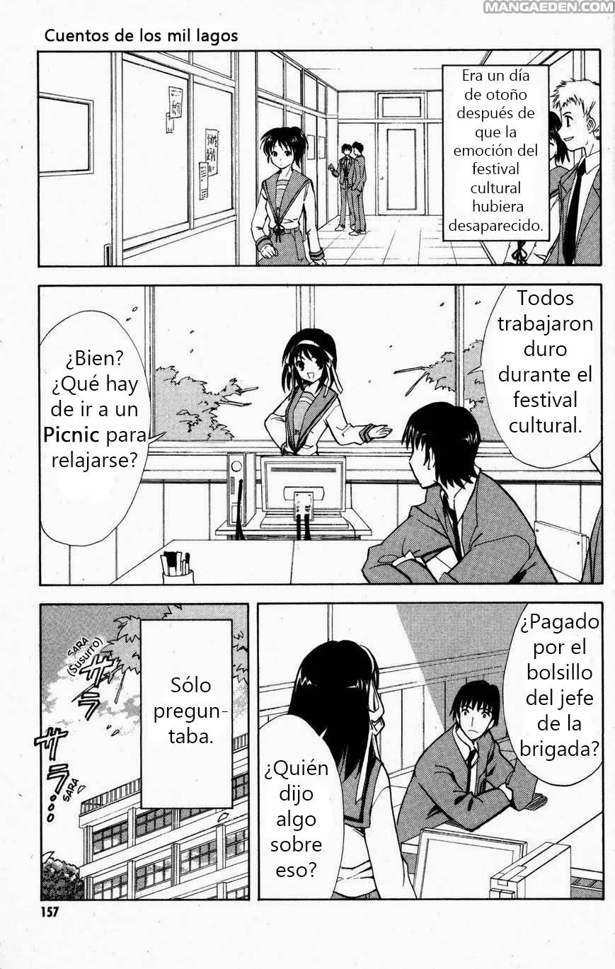 The melancholy of Haruhi Suzumiya Capítulo 31 en Línea - página 1