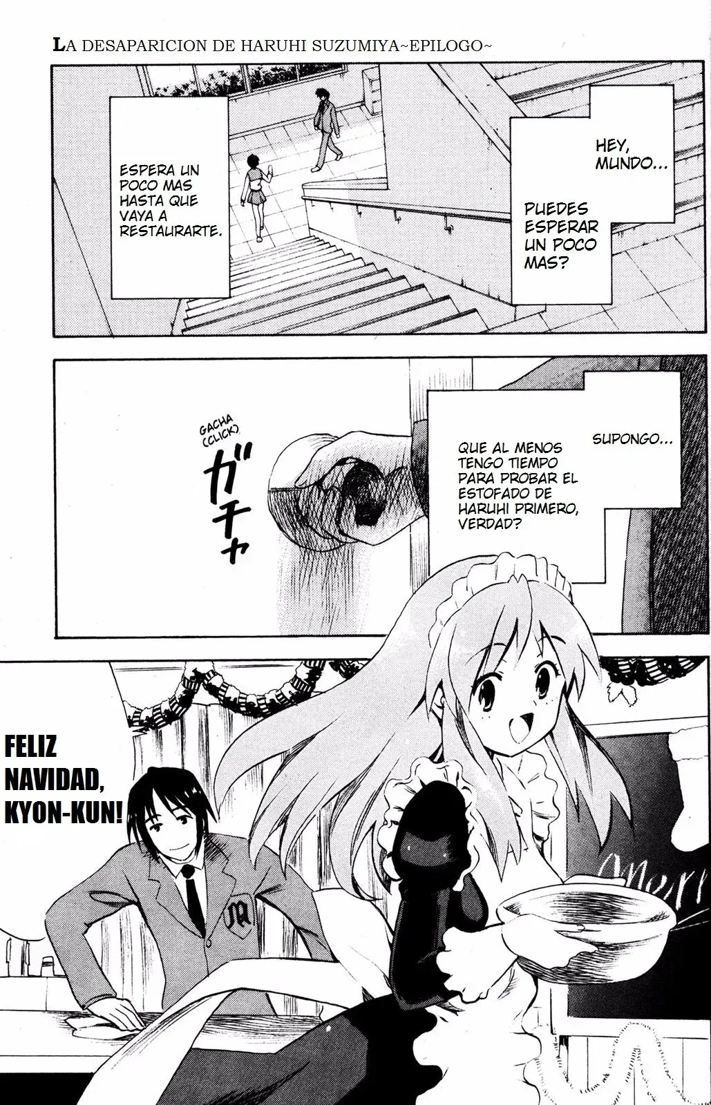 The melancholy of Haruhi Suzumiya Capítulo 46 en Línea - página 1