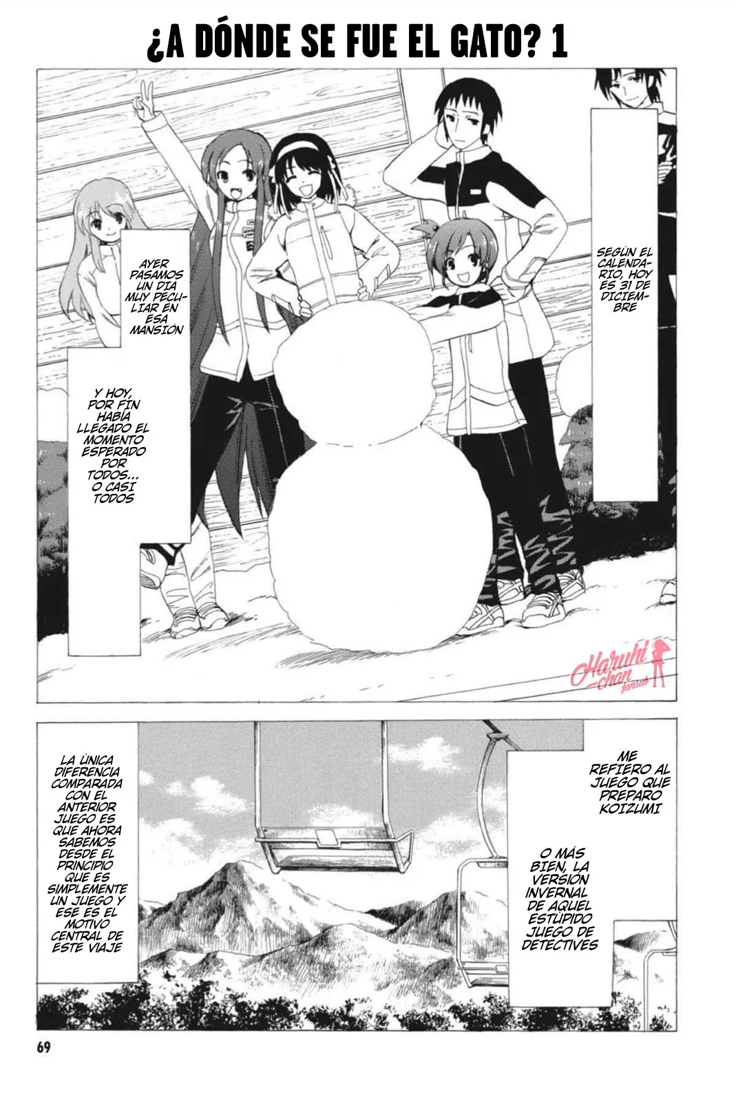 The melancholy of Haruhi Suzumiya Capítulo 57 en Línea - página 1