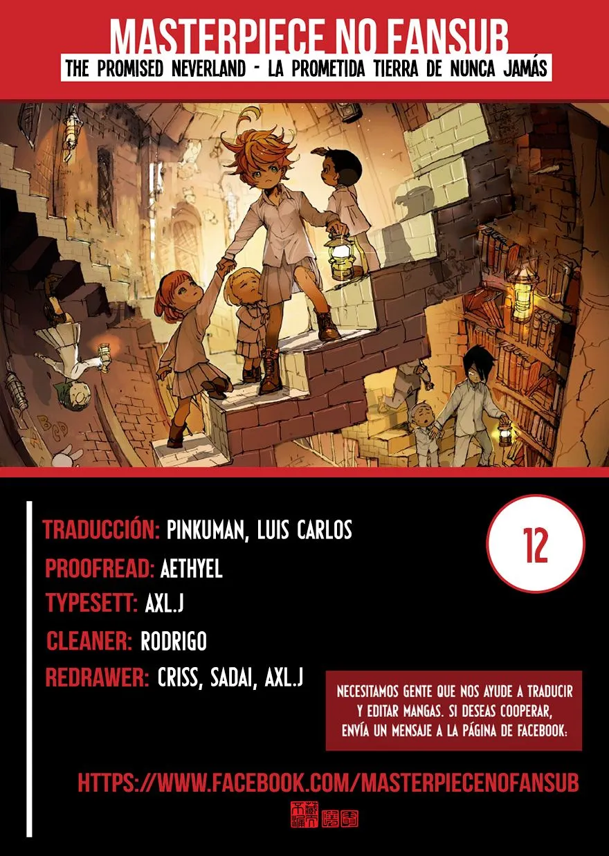 The Promised Neverland Capítulo 12 en Línea - página 1