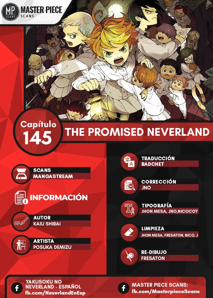 The Promised Neverland Capítulo 145 en Línea - página 1