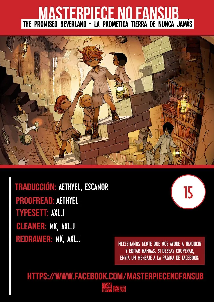 The Promised Neverland Capítulo 15 en Línea - página 1