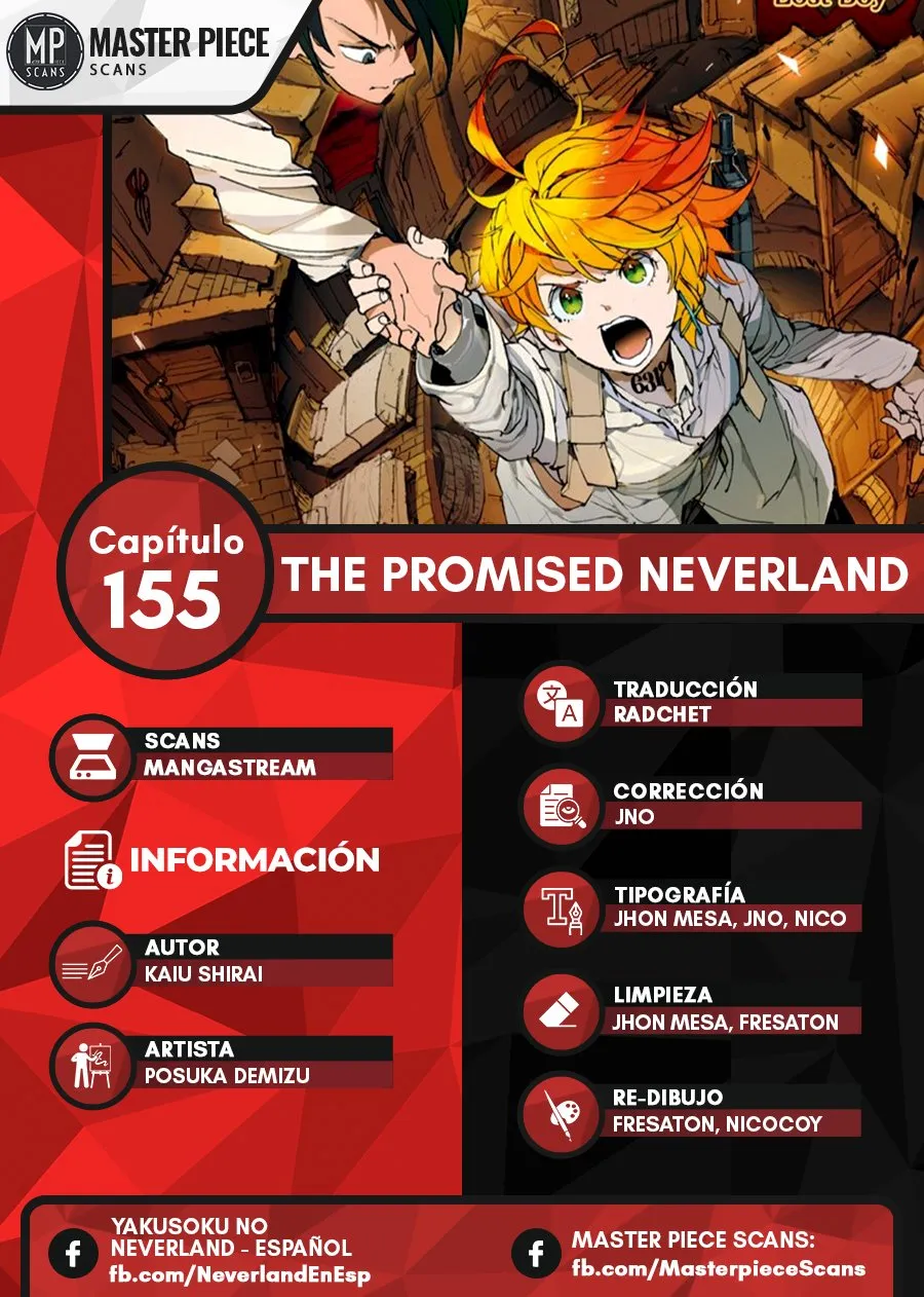 The Promised Neverland Capítulo 155 en Línea - página 1