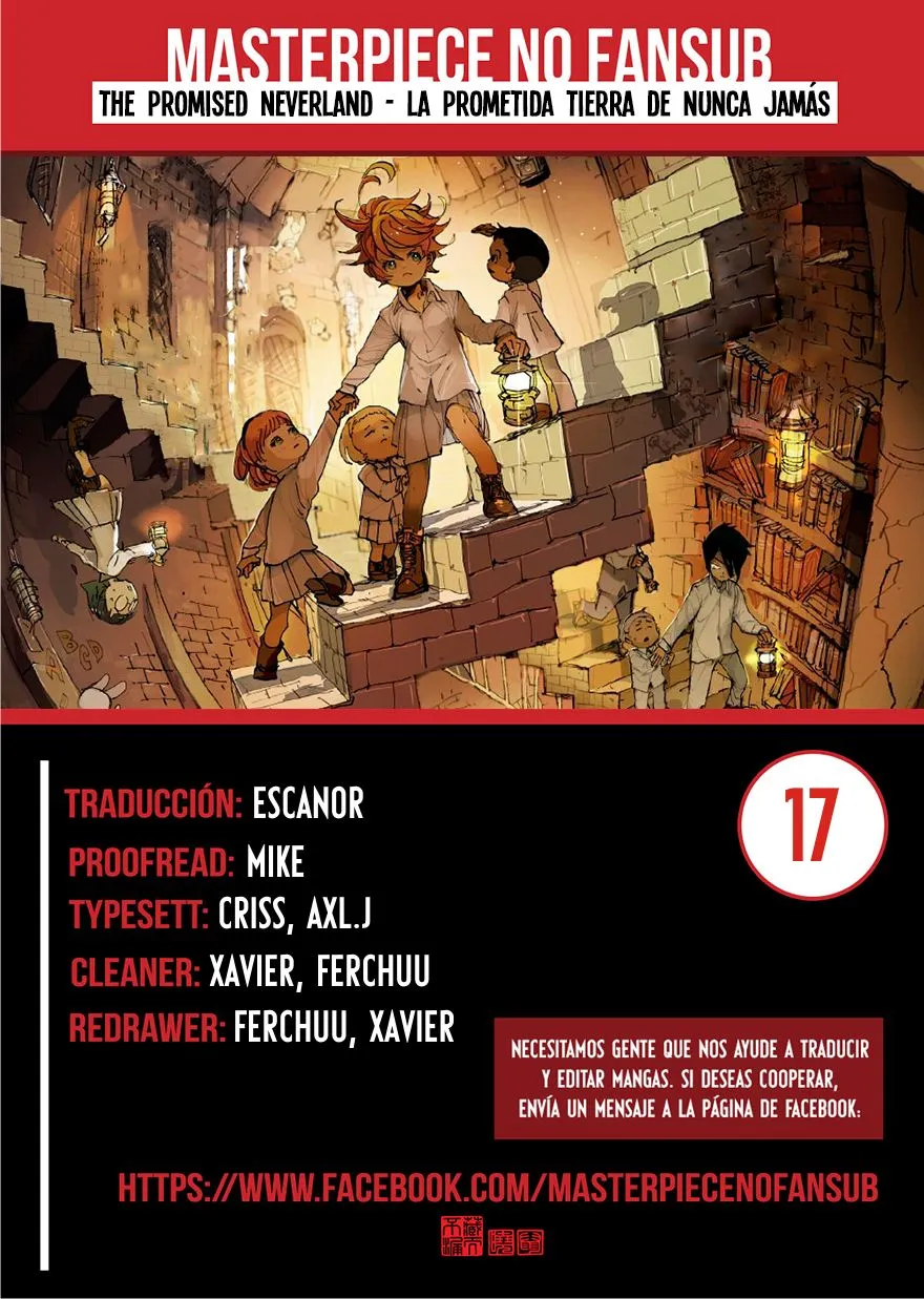 The Promised Neverland Capítulo 17 en Línea - página 1