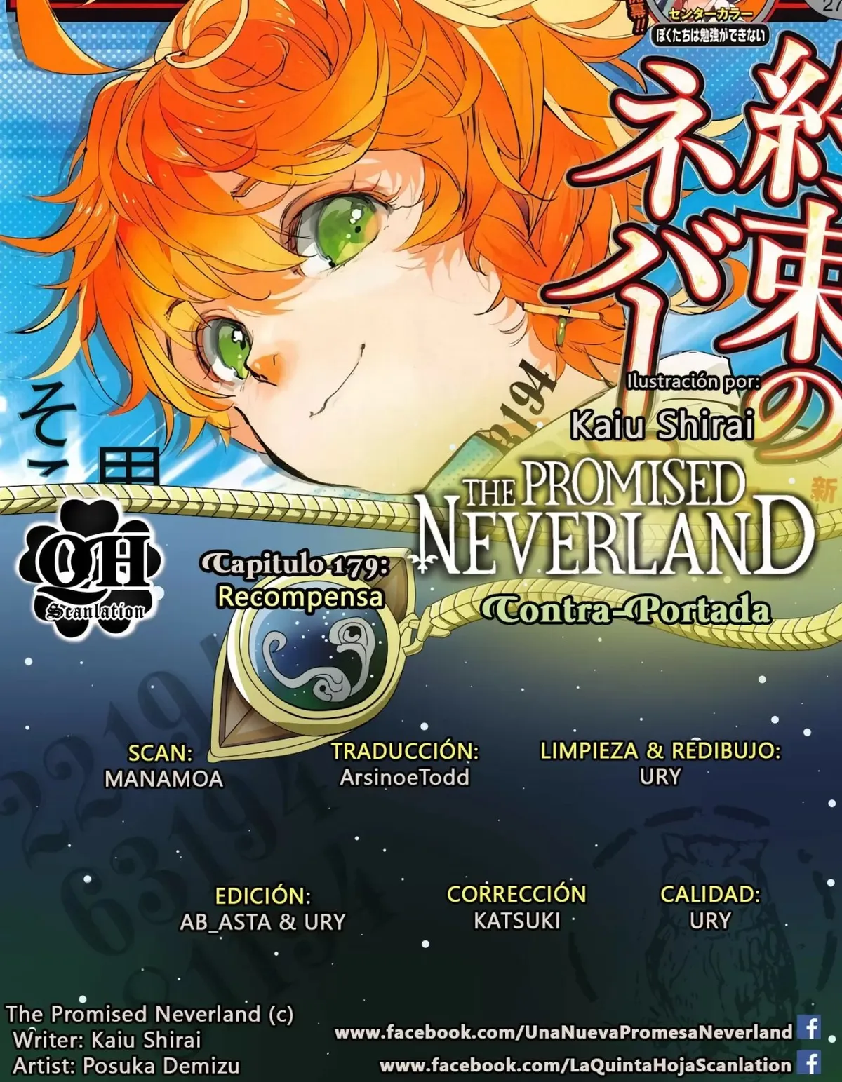 The Promised Neverland Capítulo 179 en Línea - página 1