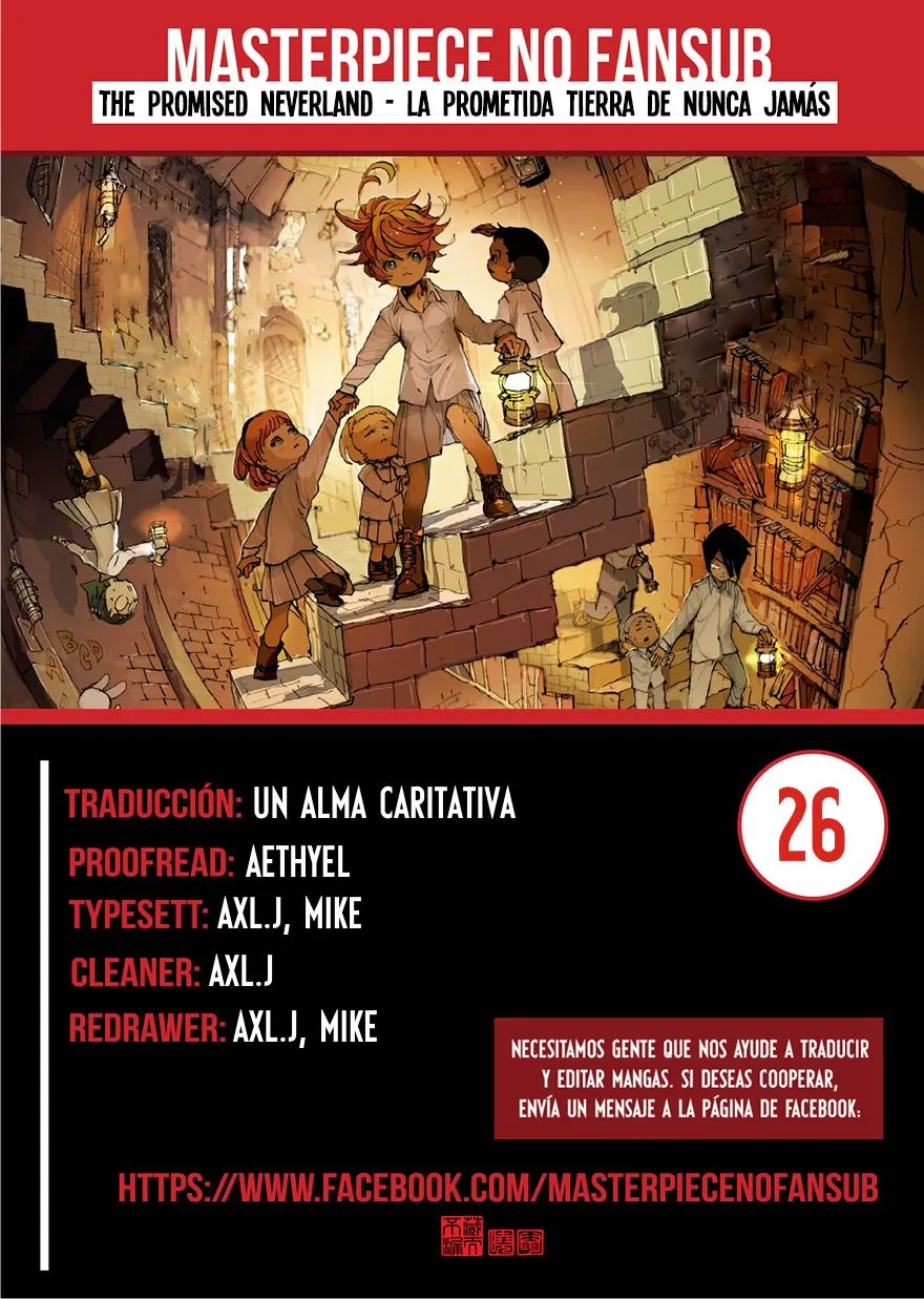 The Promised Neverland Capítulo 26 en Línea - página 1