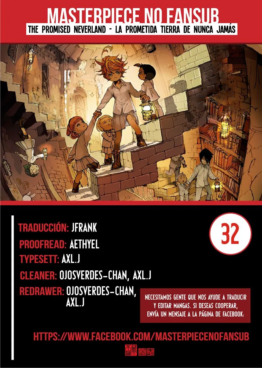 The Promised Neverland Capítulo 32 en Línea - página 1