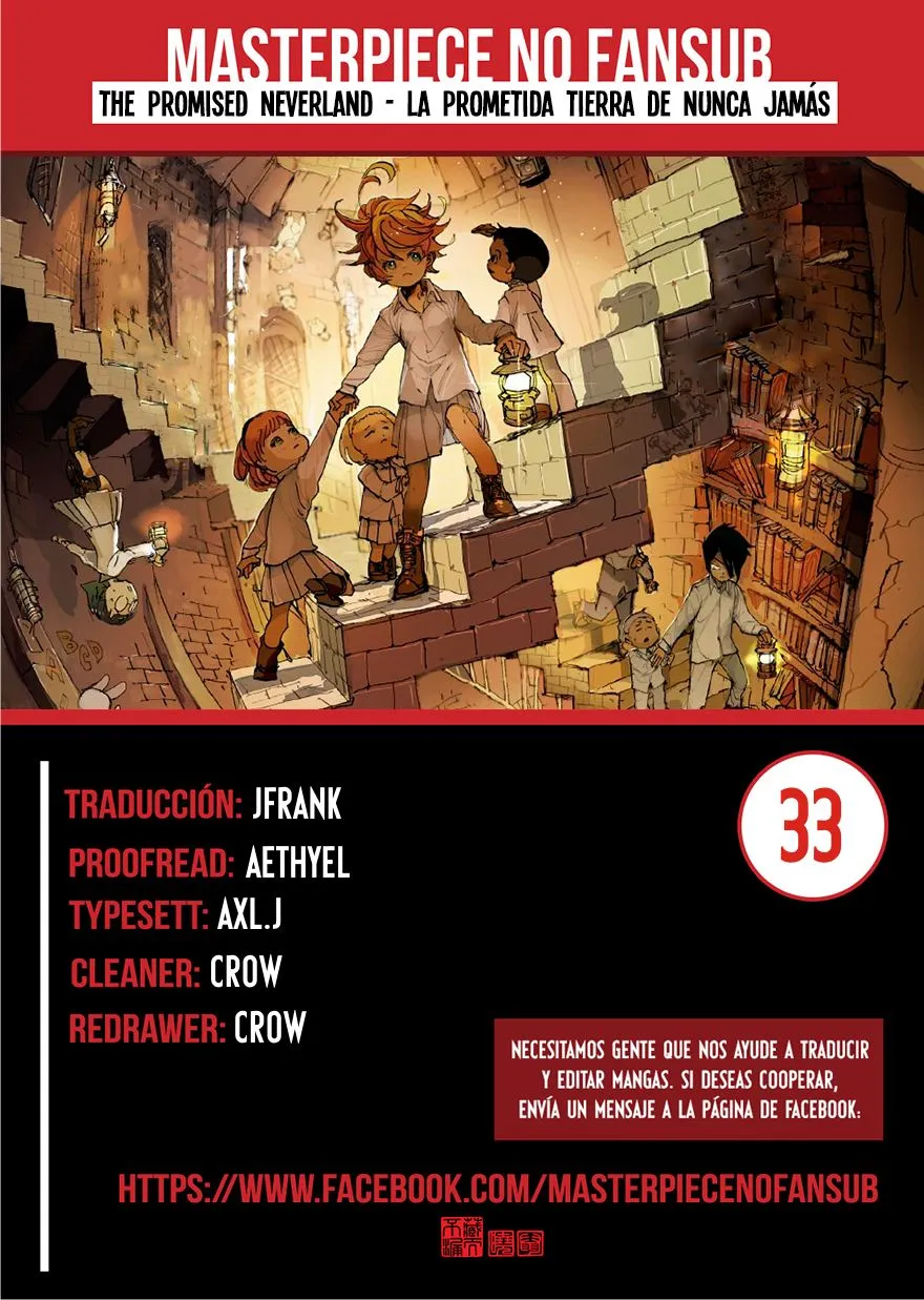The Promised Neverland Capítulo 33 en Línea - página 1