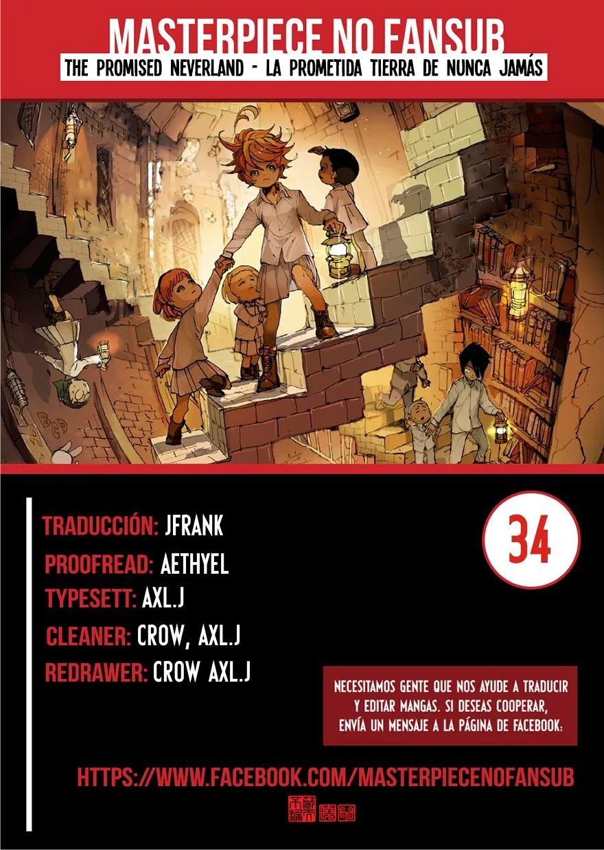 The Promised Neverland Capítulo 34 en Línea - página 1