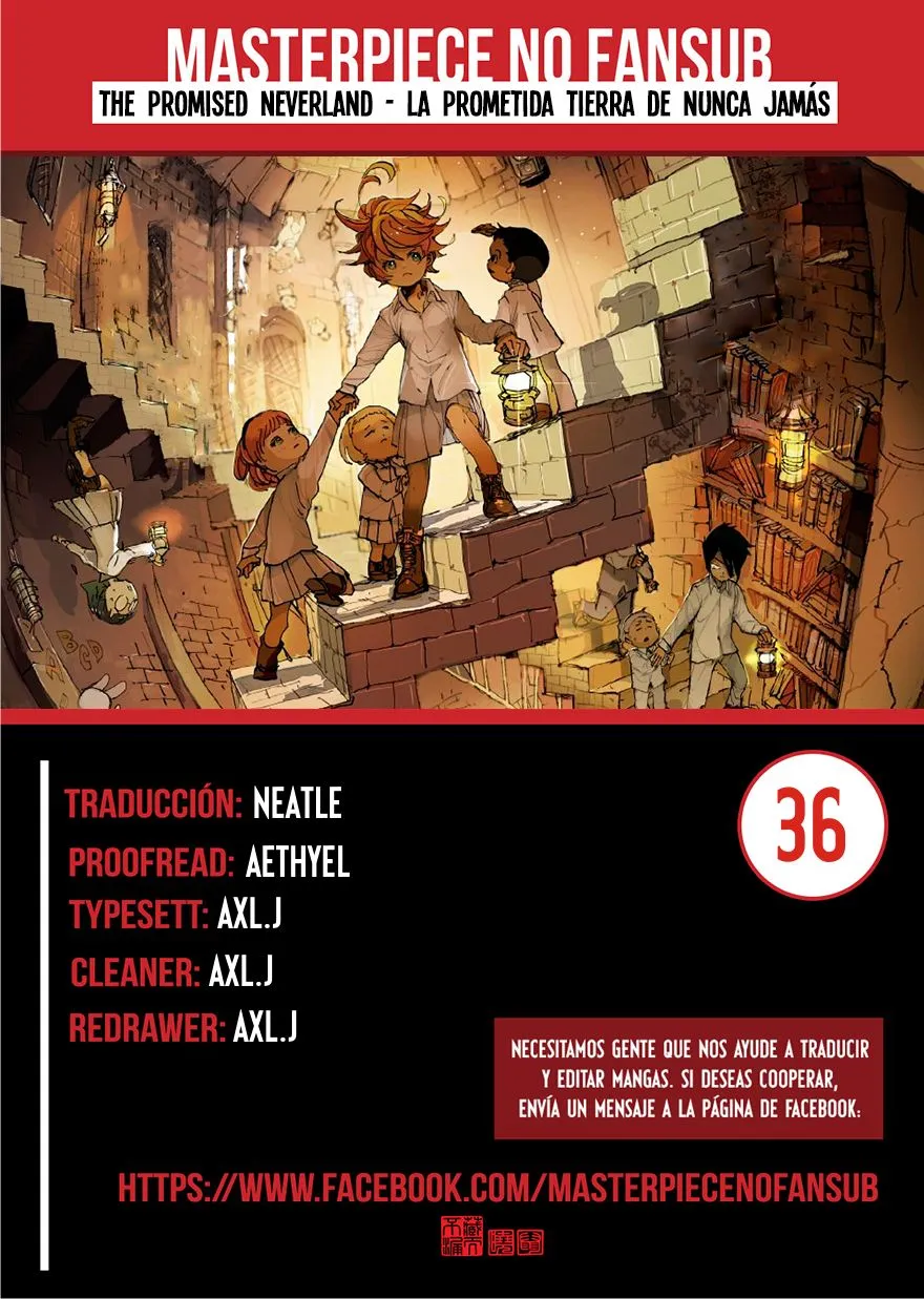 The Promised Neverland Capítulo 36 en Línea - página 1