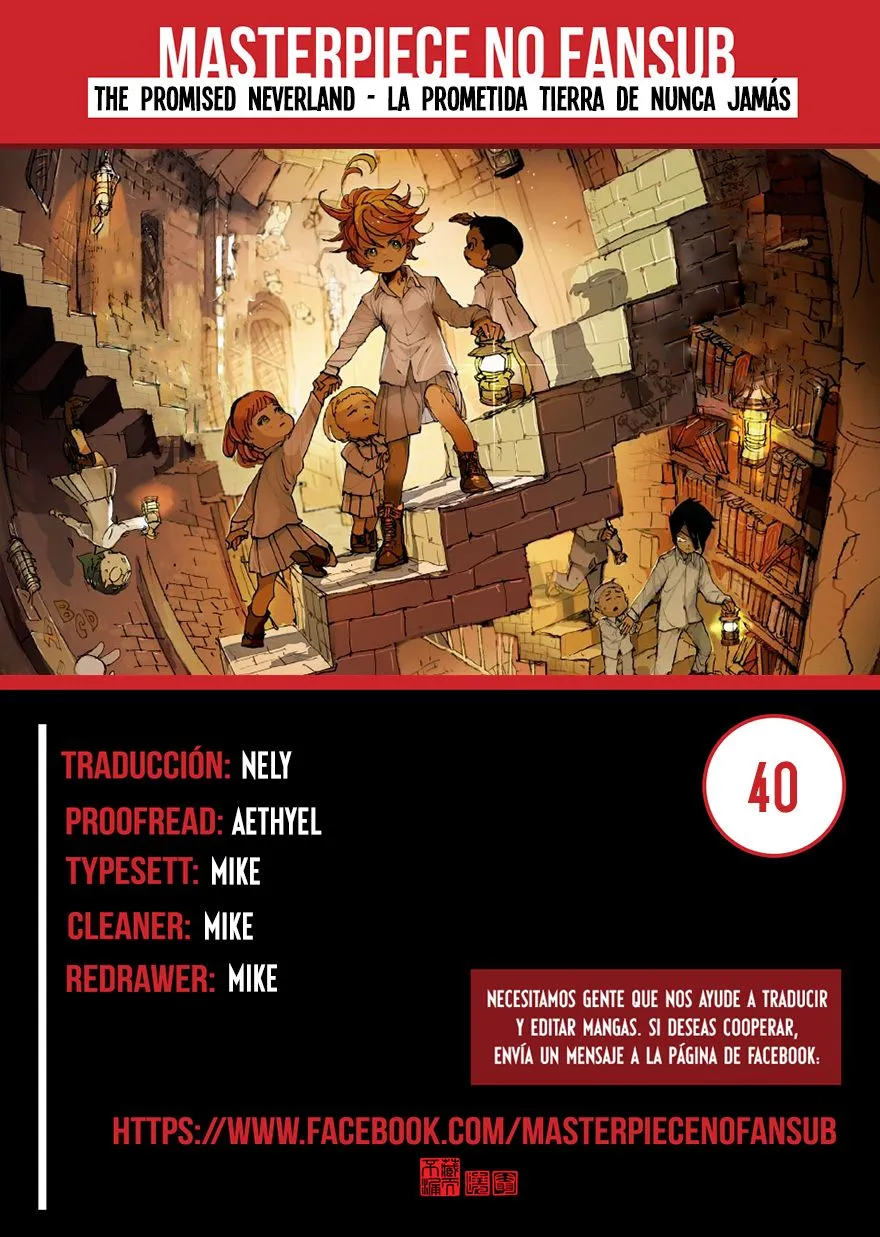 The Promised Neverland Capítulo 40 en Línea - página 1