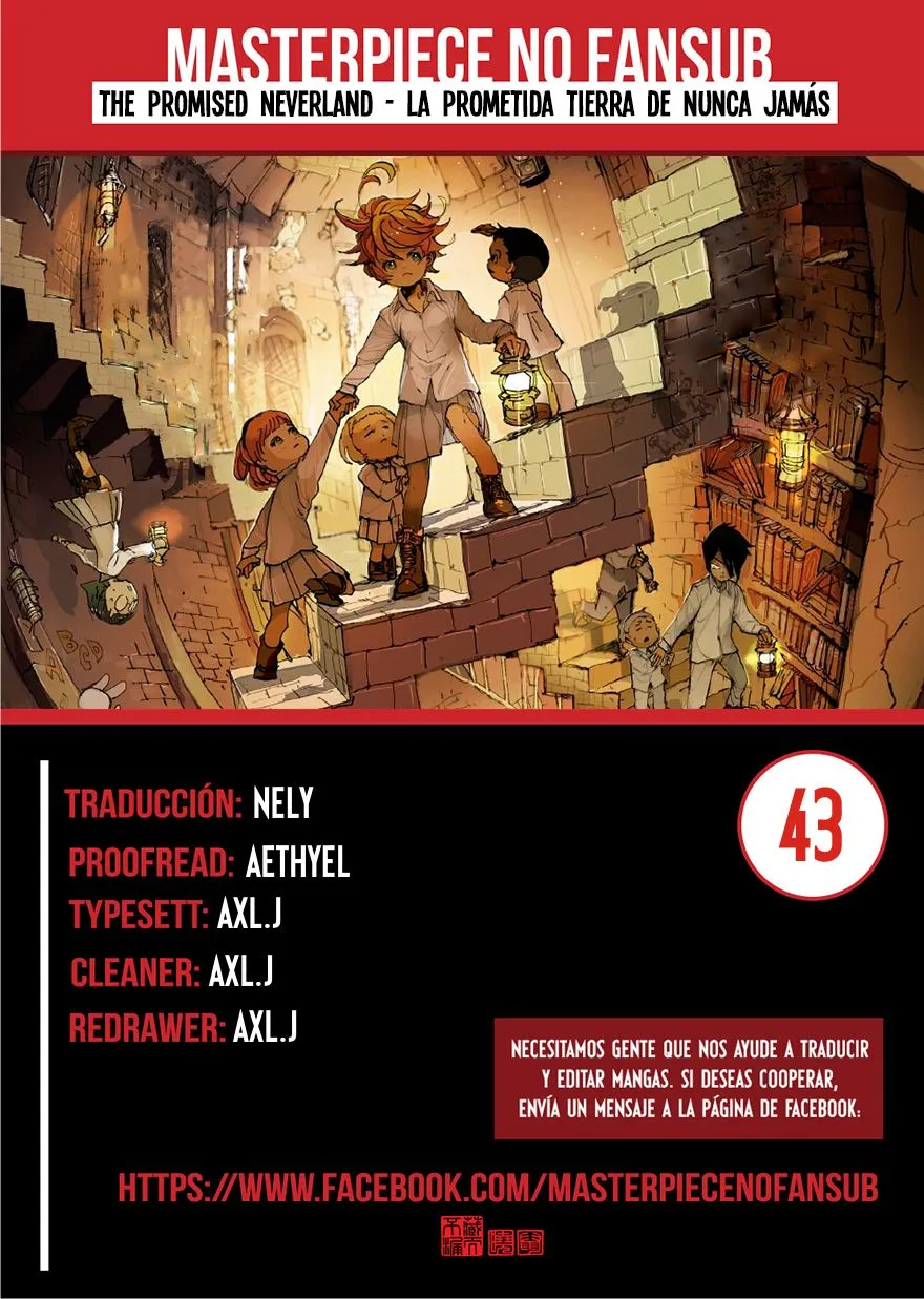 The Promised Neverland Capítulo 43 en Línea - página 1