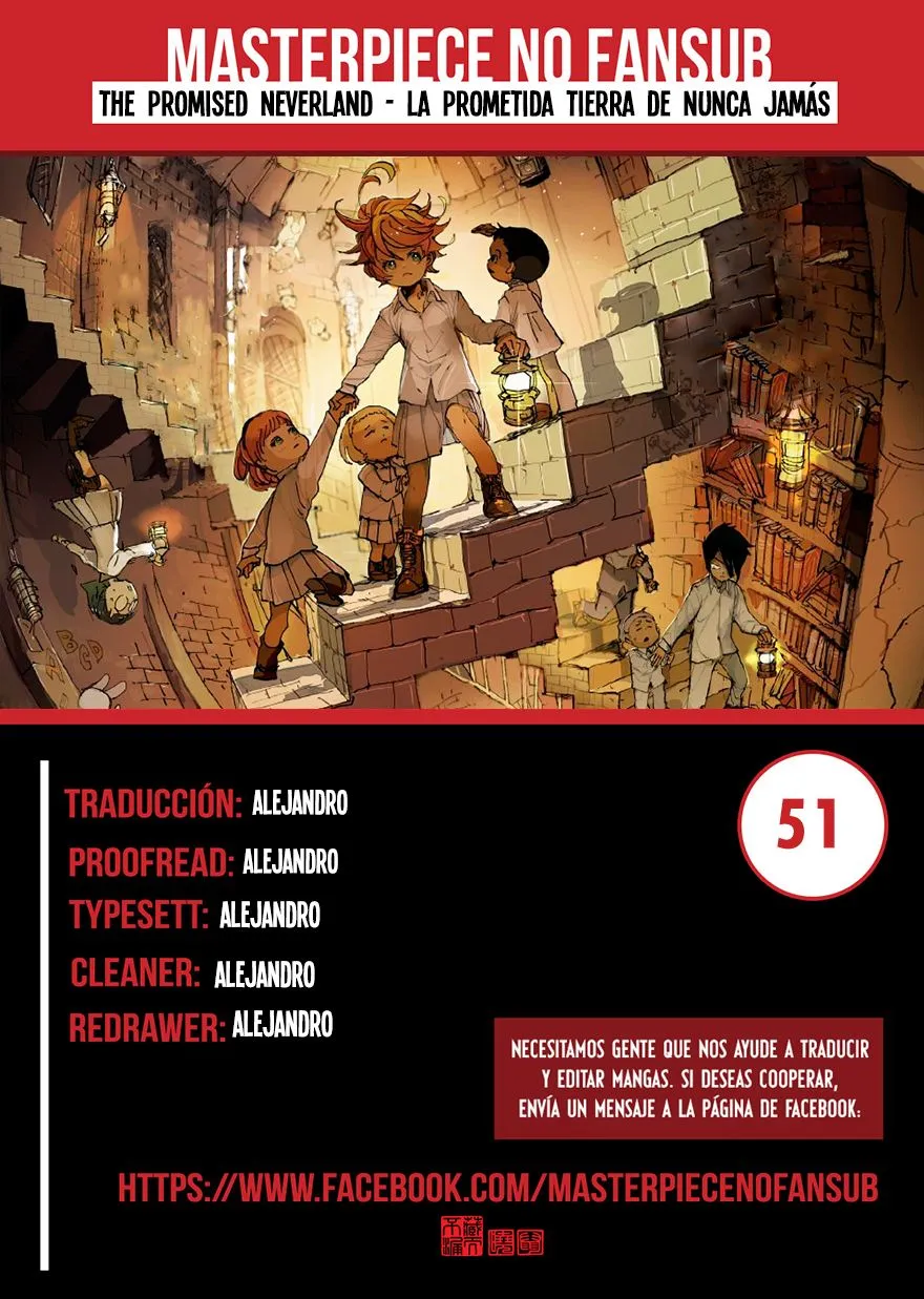 The Promised Neverland Capítulo 51 en Línea - página 1