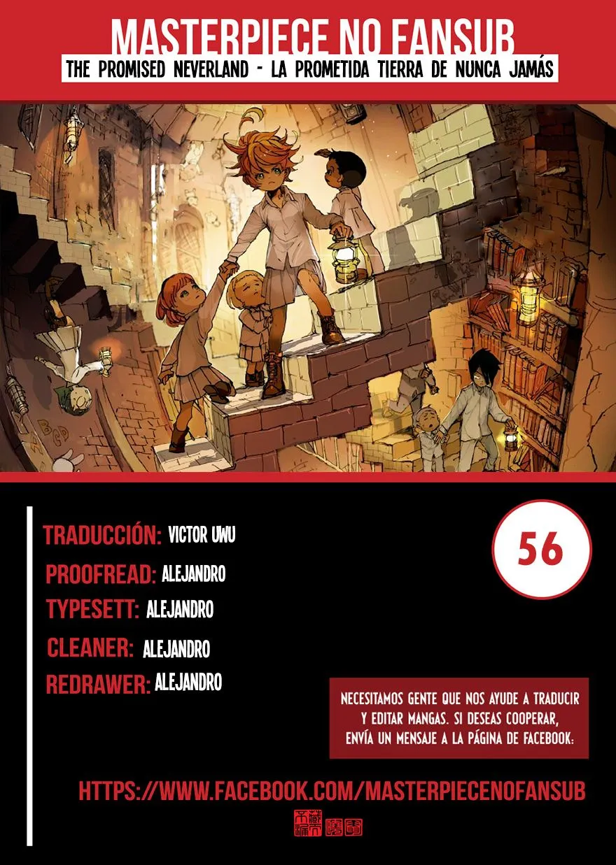 The Promised Neverland Capítulo 56 en Línea - página 1