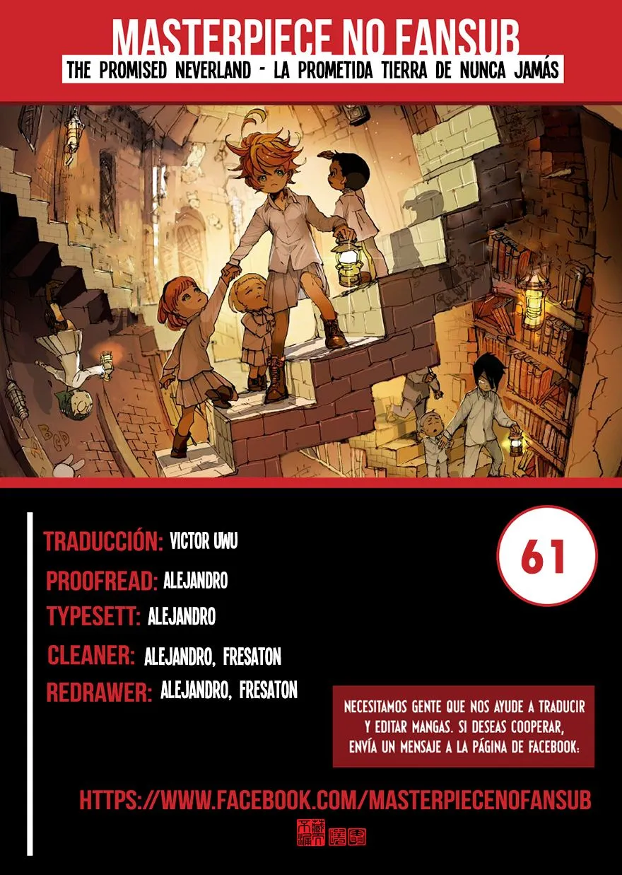 The Promised Neverland Capítulo 61 en Línea - página 1