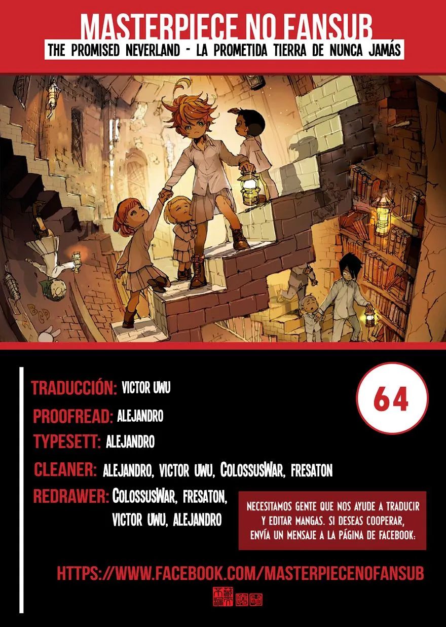 The Promised Neverland Capítulo 64 en Línea - página 1