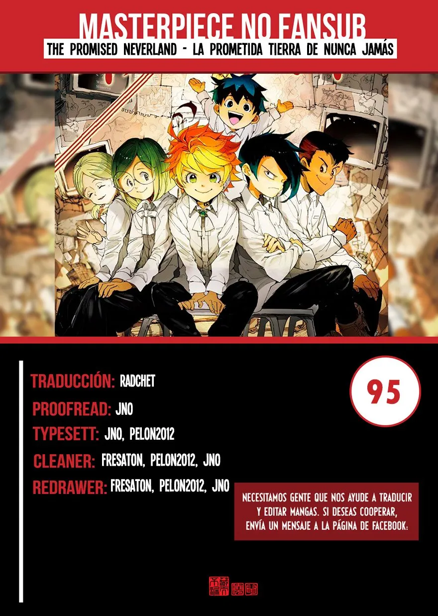 The Promised Neverland Capítulo 95 en Línea - página 1